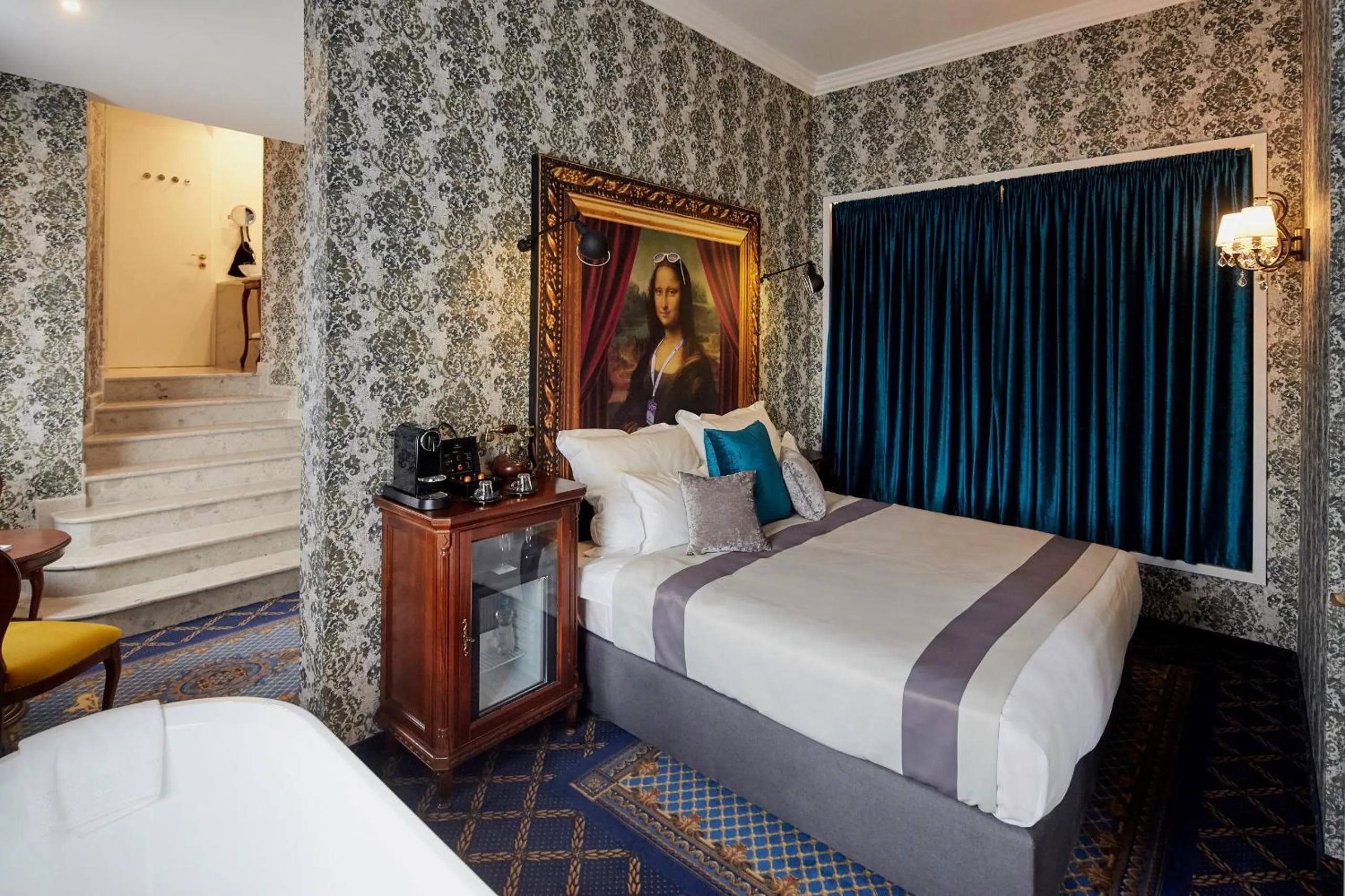 Da Vinci One-Bedroom Suite in Mystery Hotel Budapest, Preferred Hotels & Resorts