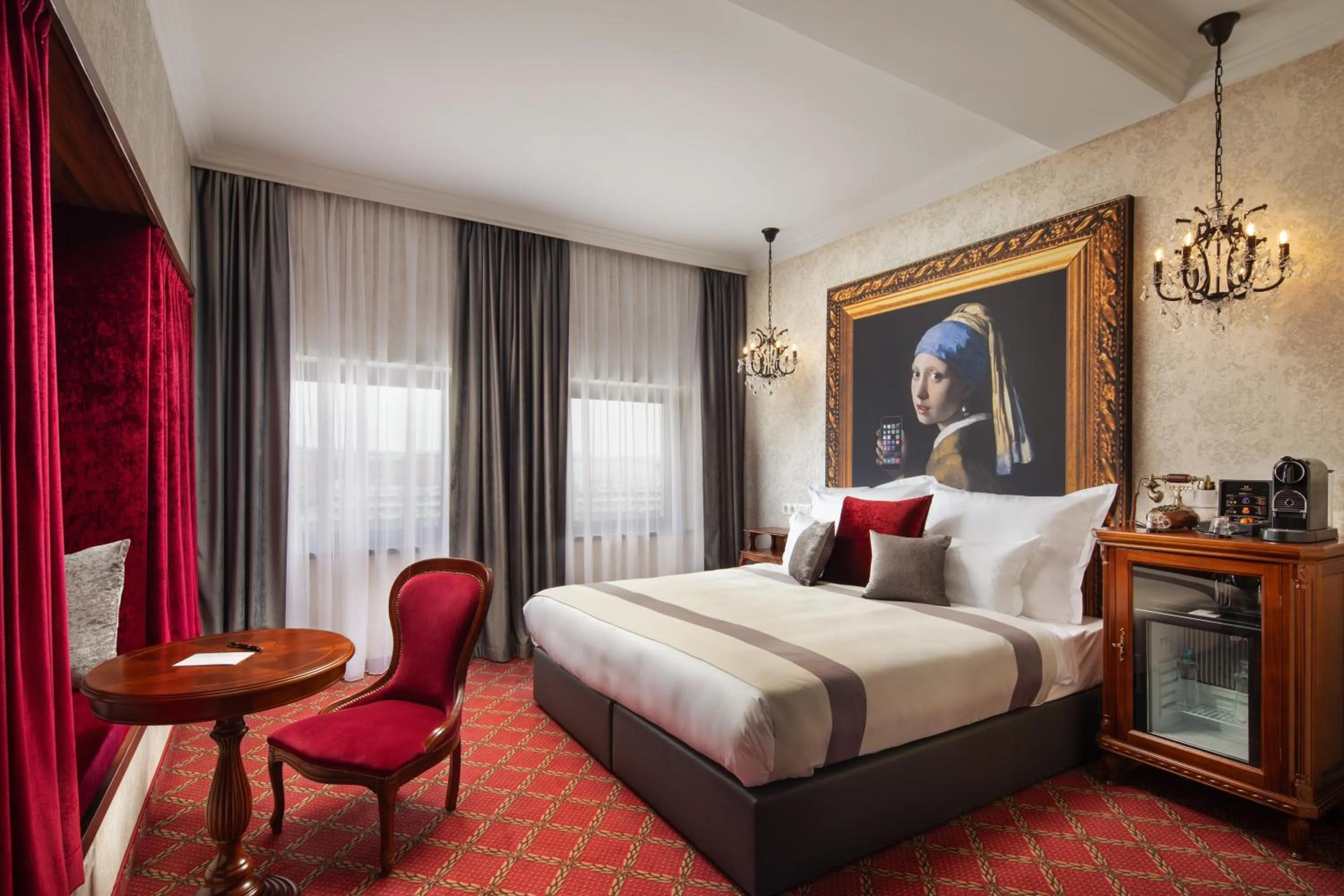Superior King Room in Mystery Hotel Budapest, Preferred Hotels & Resorts