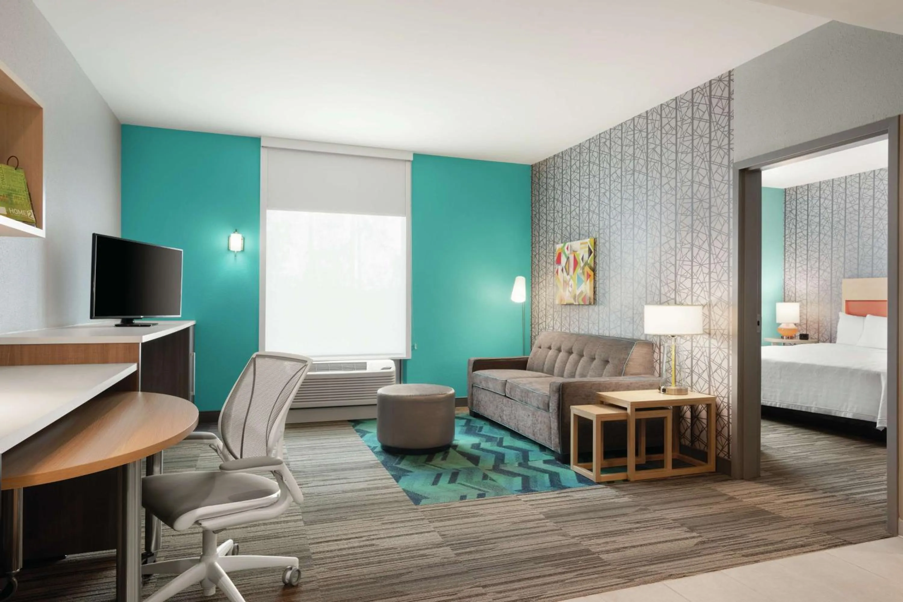 One-Bedroom King Suite - Non-Smoking in Home2 Suites By Hilton Columbia Harbison