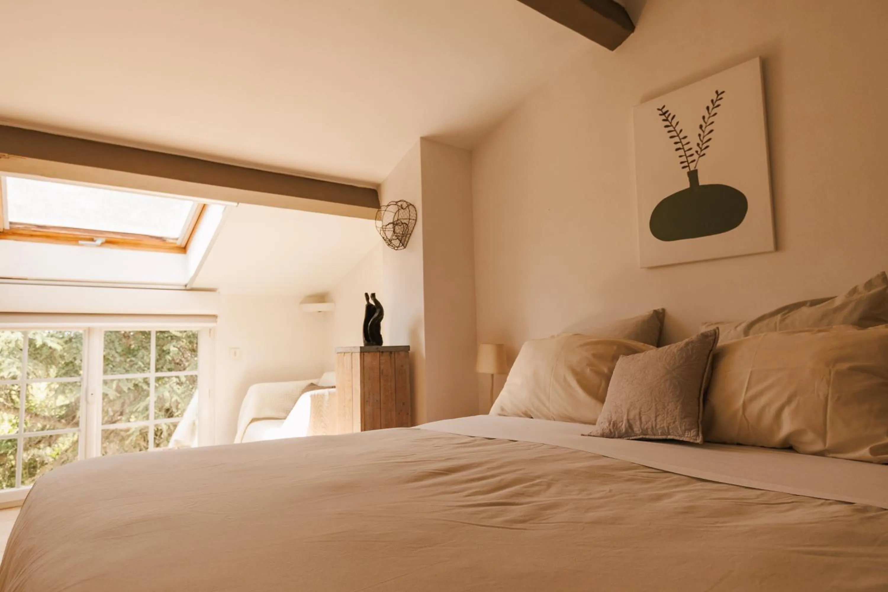 Deluxe Double Room with Private Bathroom - single occupancy in Mas Saint-Ange