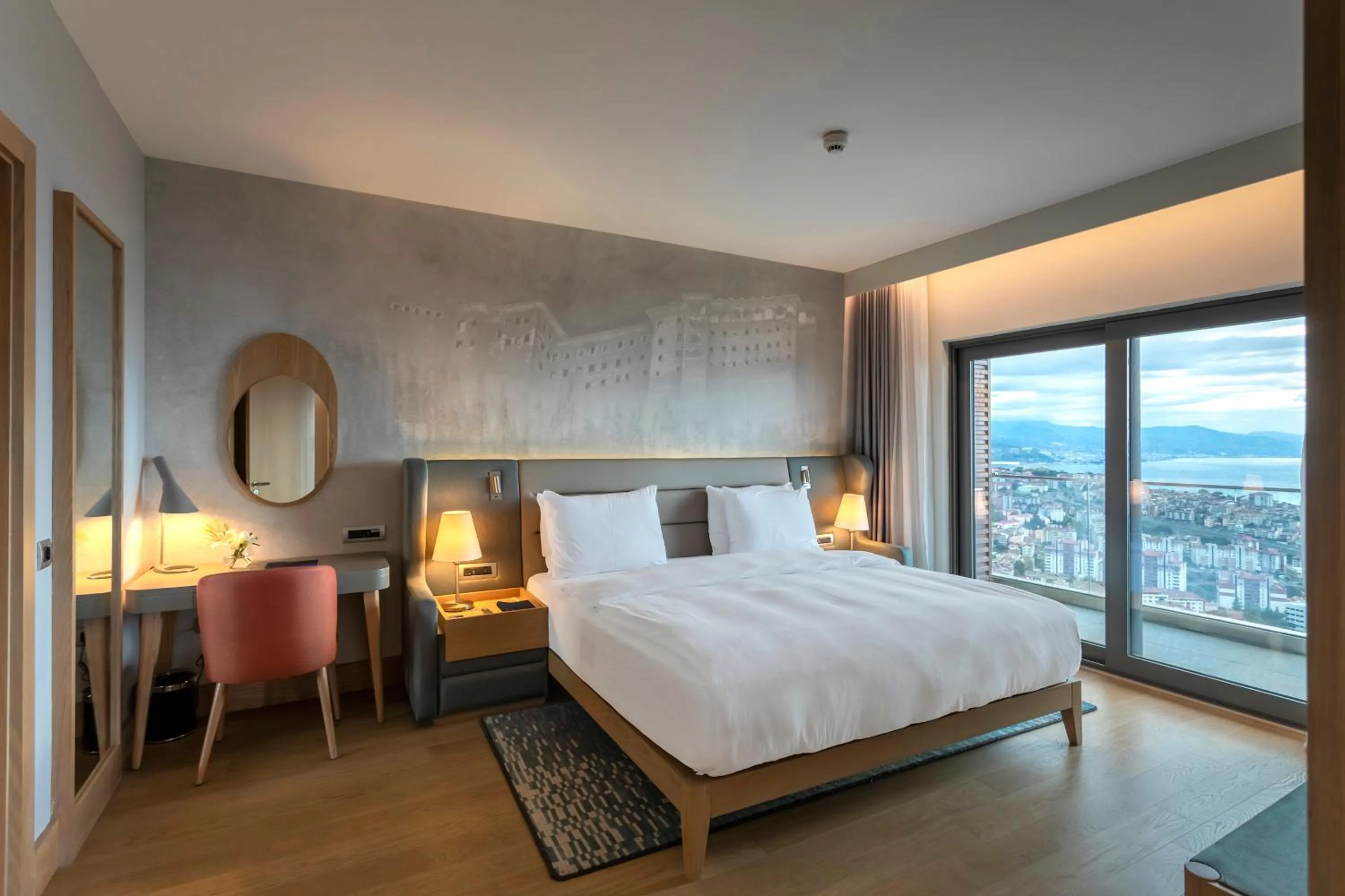 Luxury Suite with Spa Bath and Panoramic Sea View  in Radisson Blu Hotel Trabzon