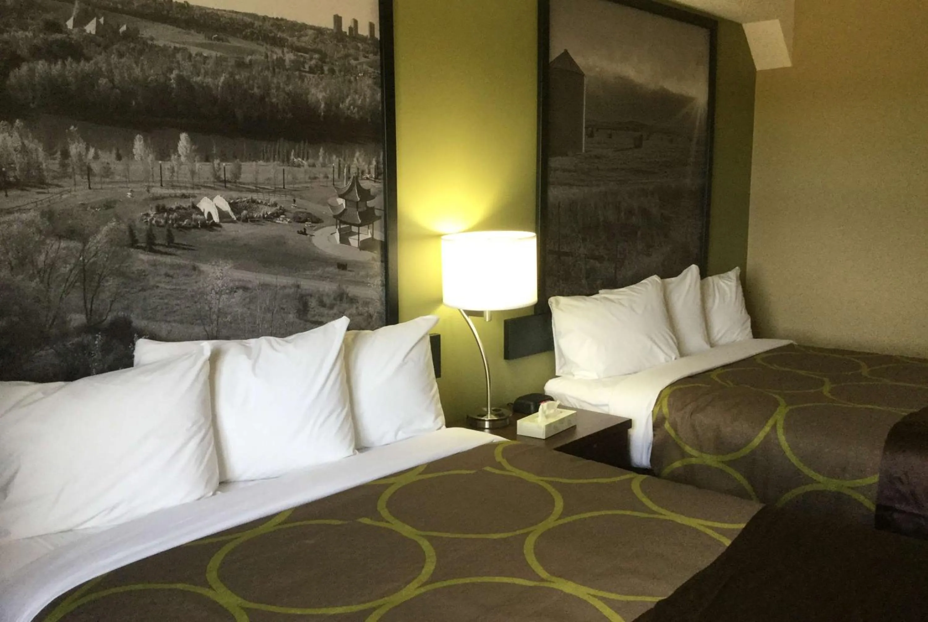 Deluxe Queen Room with Two Queen Beds - Non-Smoking in Super 8 by Wyndham Hardisty