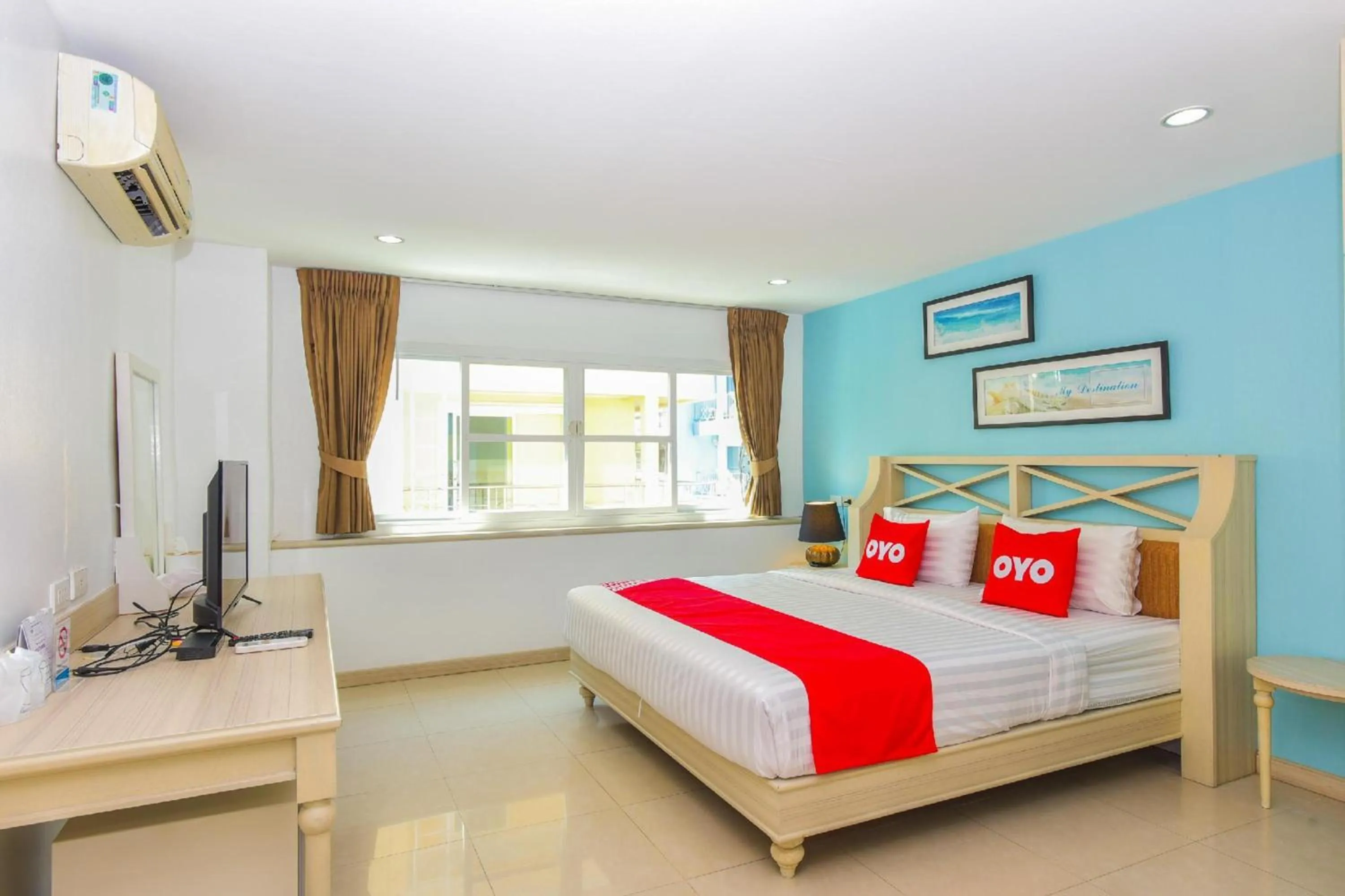 Deluxe Double Room in OYO 394 Nana Beach Cha Am