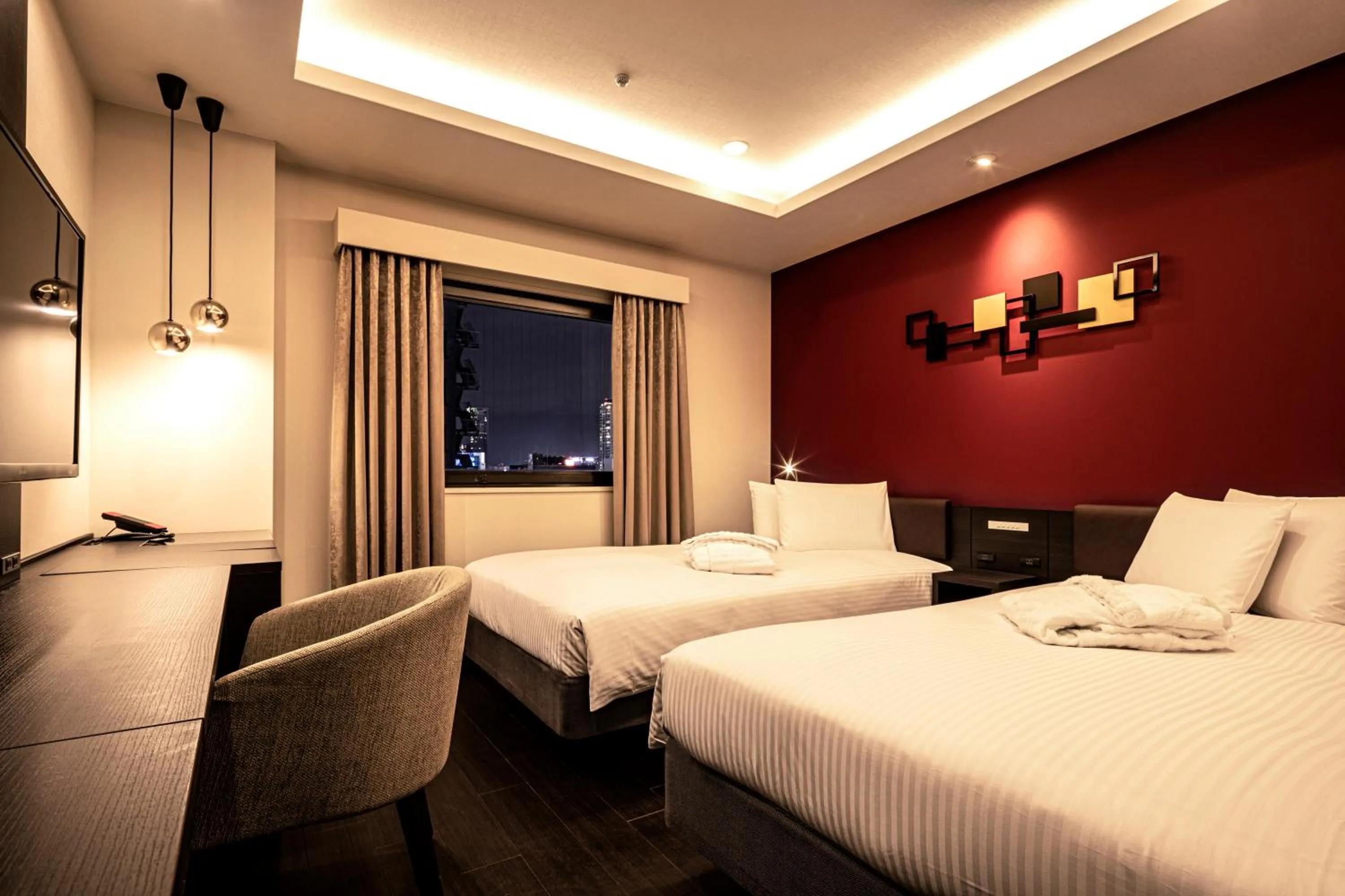 Premium Twin Room in Agora Place Osaka Namba