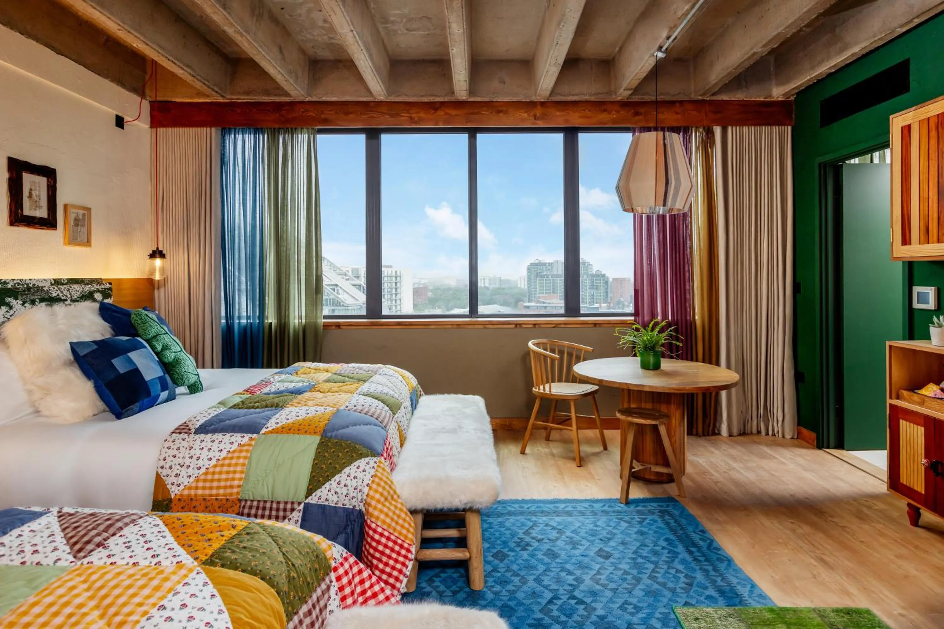 Quadruple Room in Treehouse Hotel Manchester