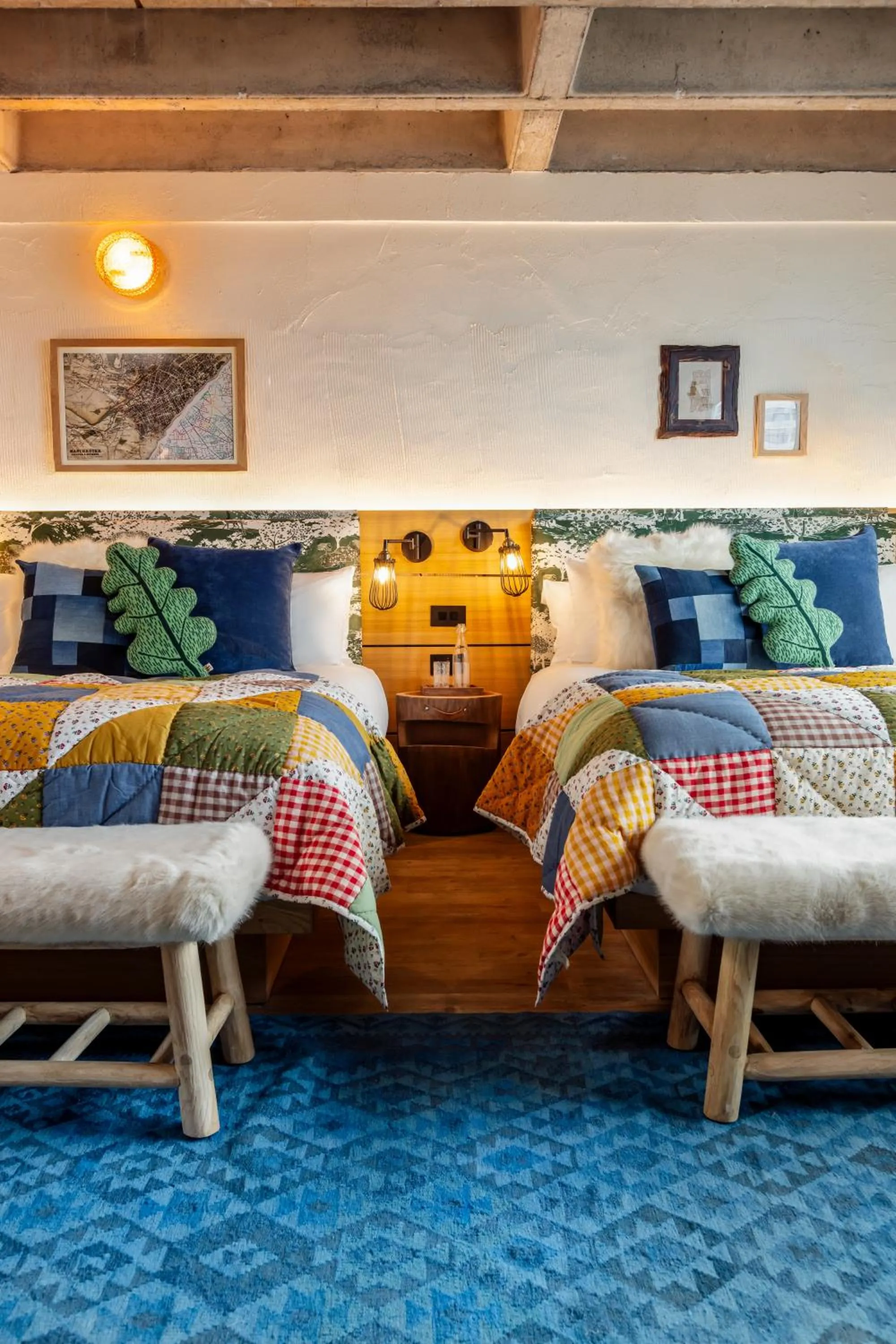 Quadruple Room in Treehouse Hotel Manchester