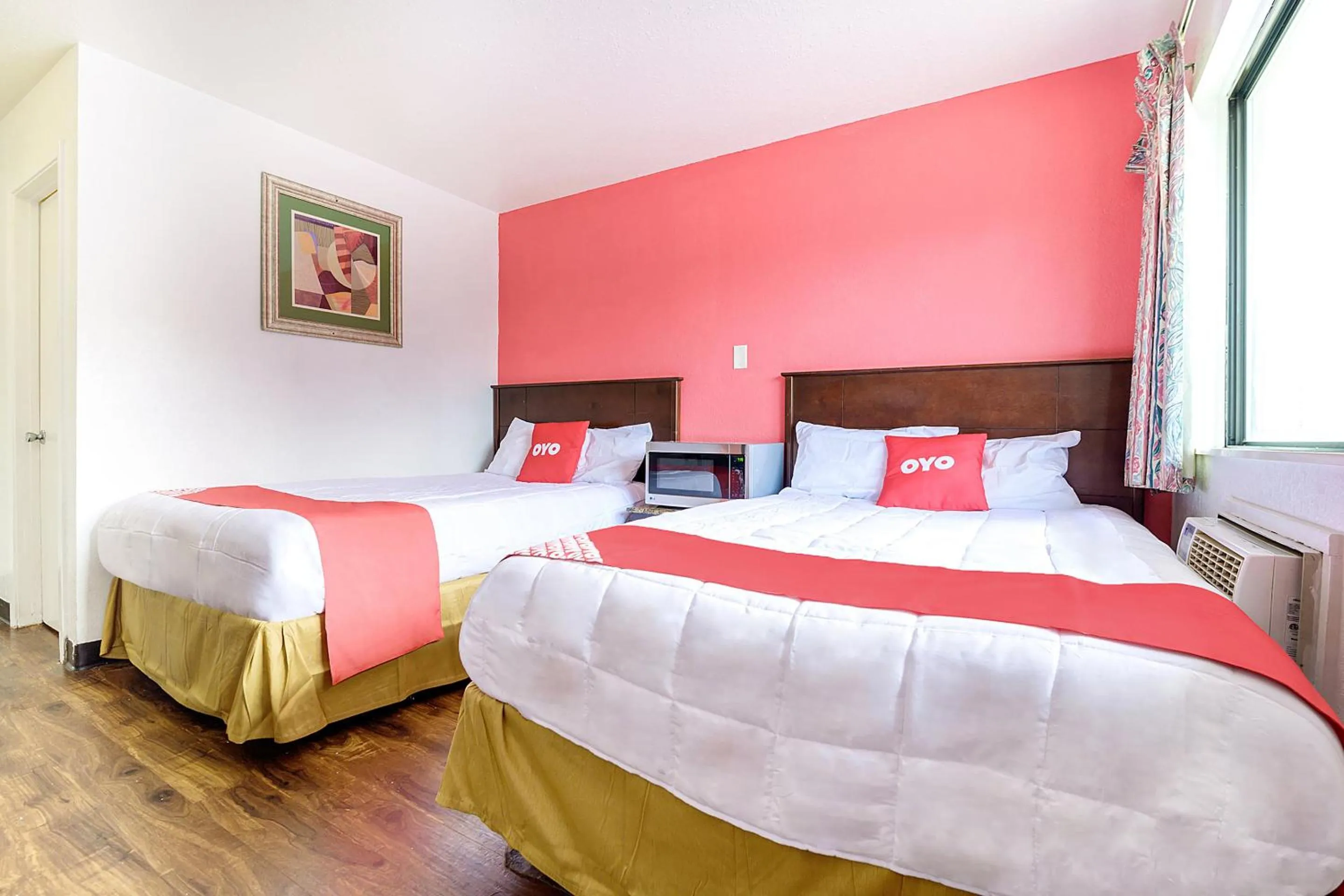 Double Room with Two Double Beds in OYO Hotel South Bend - Campus
