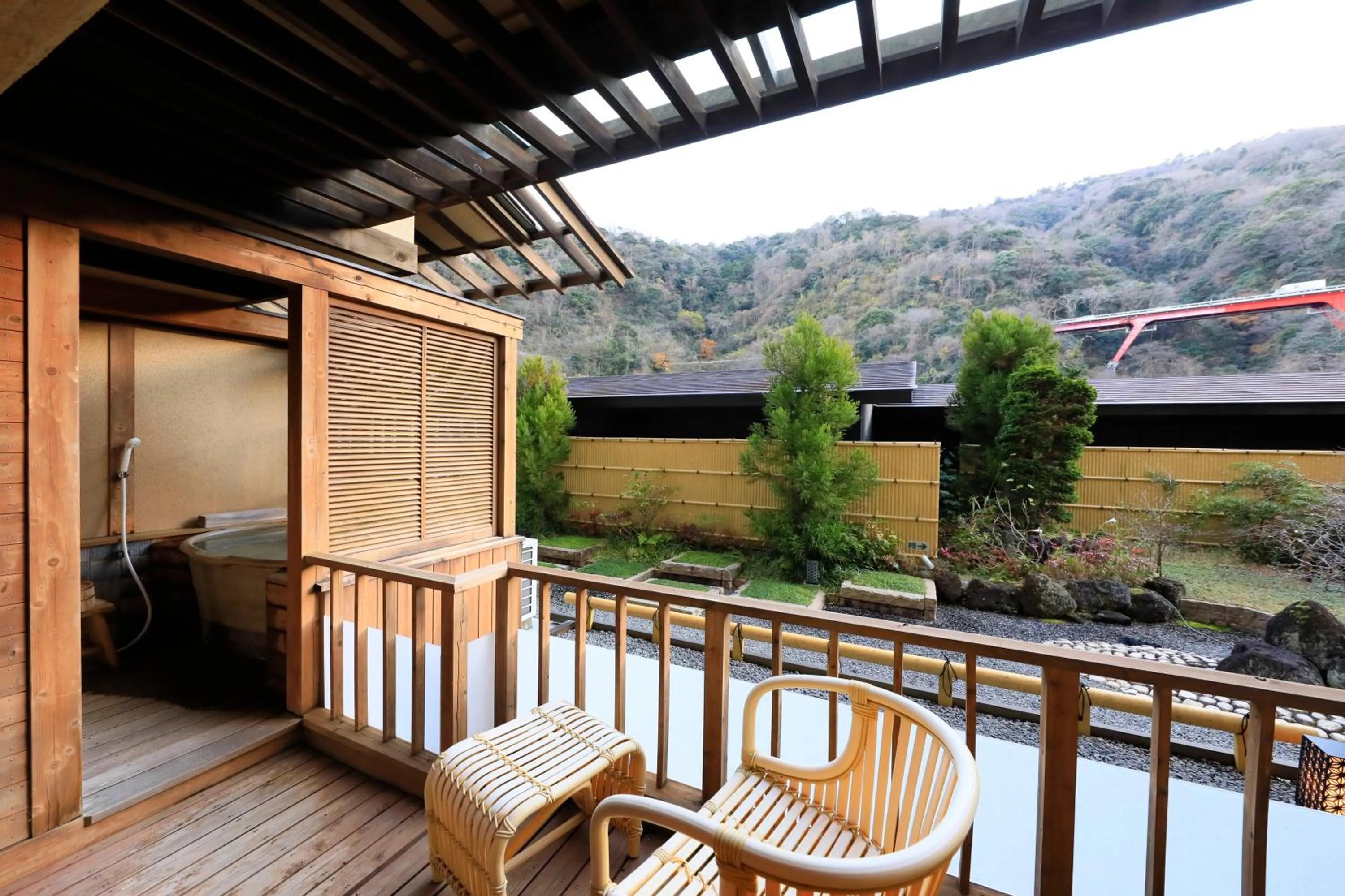 Deluxe Japanese-style Room with Open-air Bath - Non-Smoking 51㎡ - YUAN in Hotel Okada