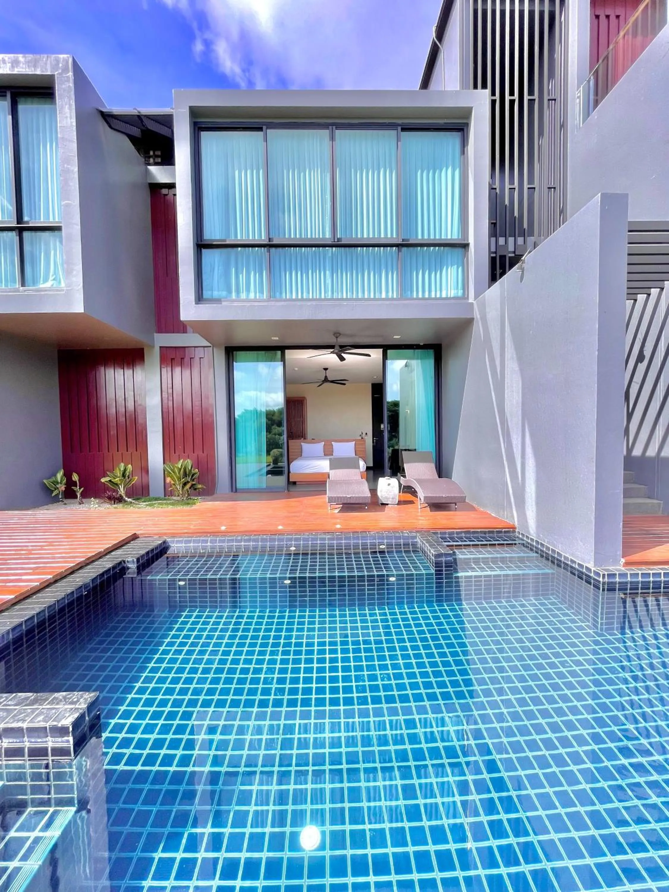 Deluxe Room With Pool Access in Zensala Riverpark Resort-SHA Extra Plus