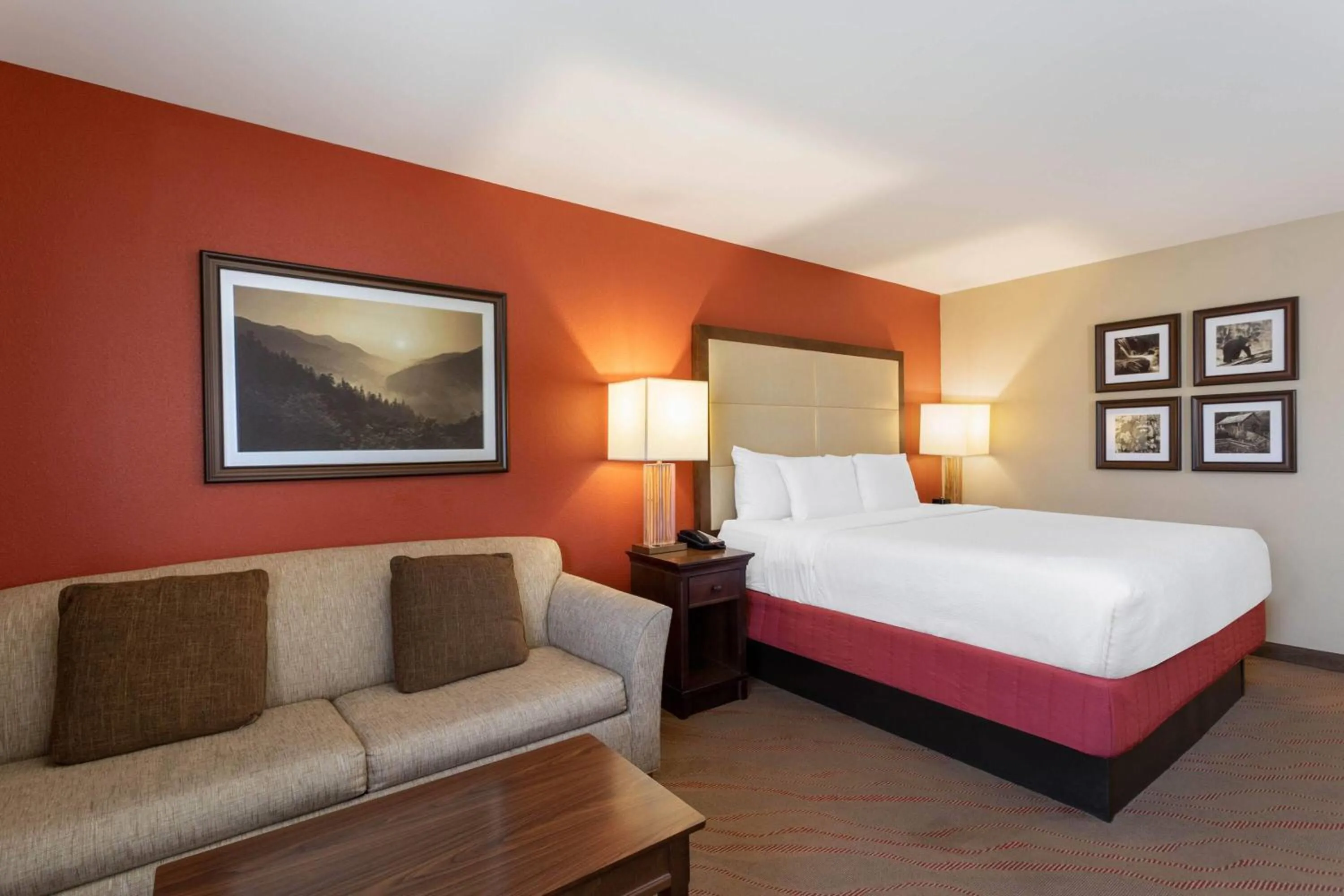King Room with Patio in La Quinta by Wyndham Pigeon Forge