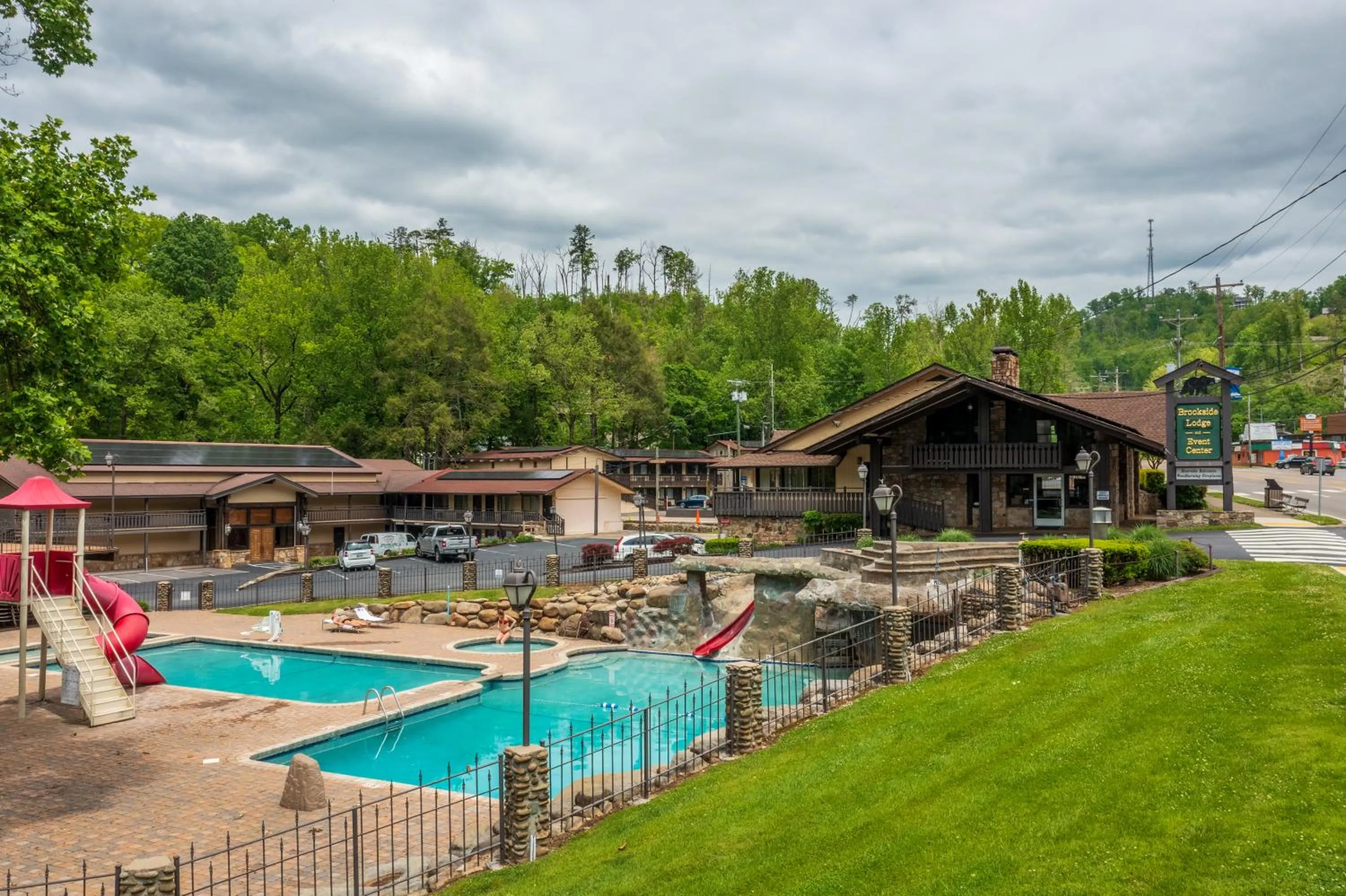 Property building in Brookside Lodge