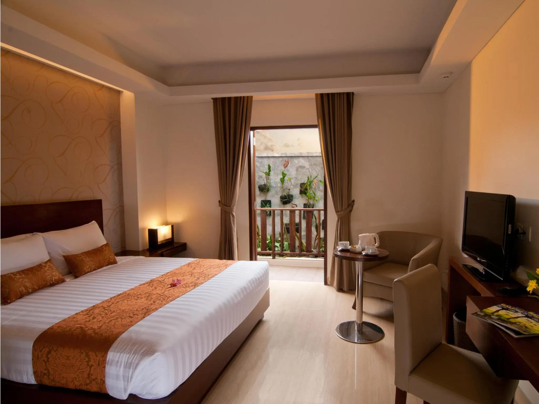 Deluxe Double or Twin Room Balcony in d'primahotel Seminyak