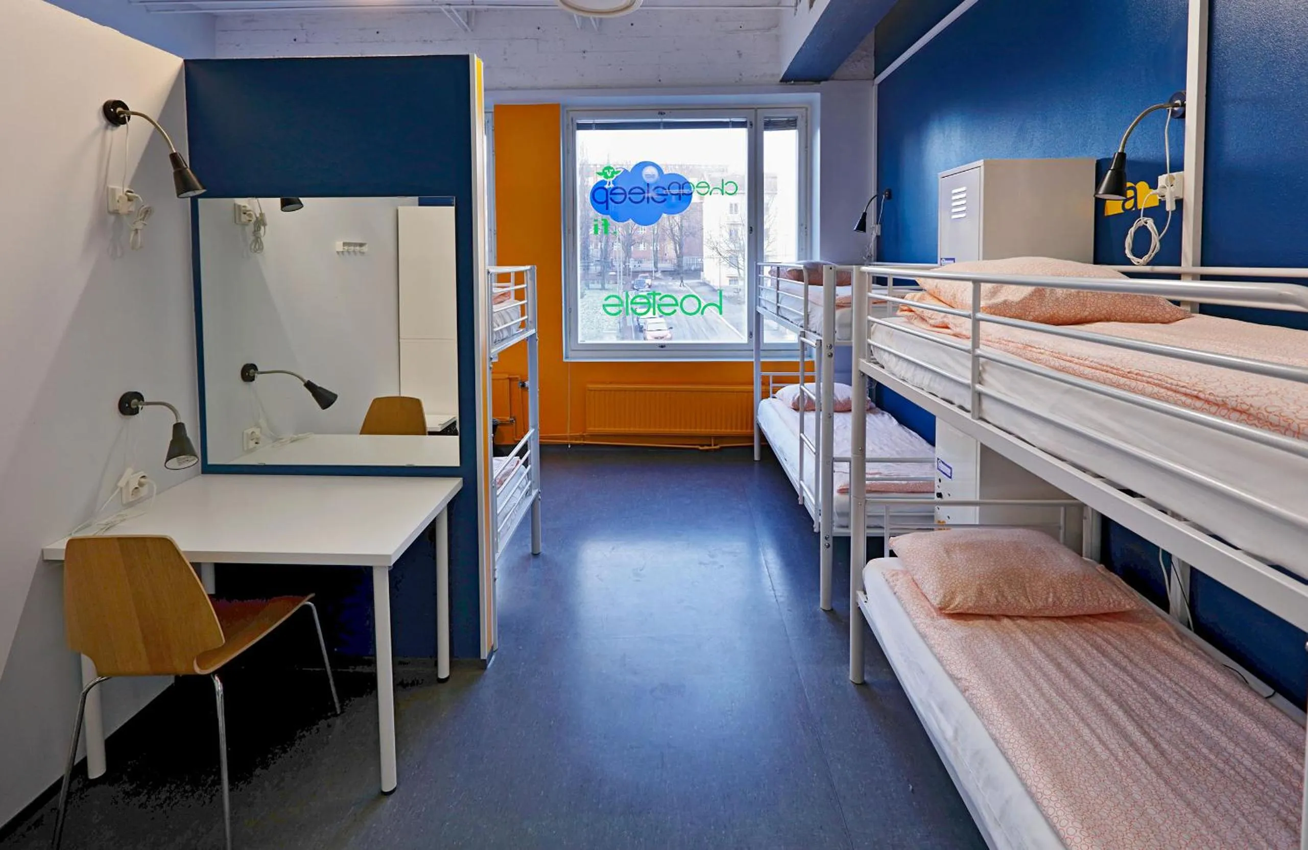 Bed in 8-Bed Mixed Dormitory Room in CheapSleep Hostel Helsinki