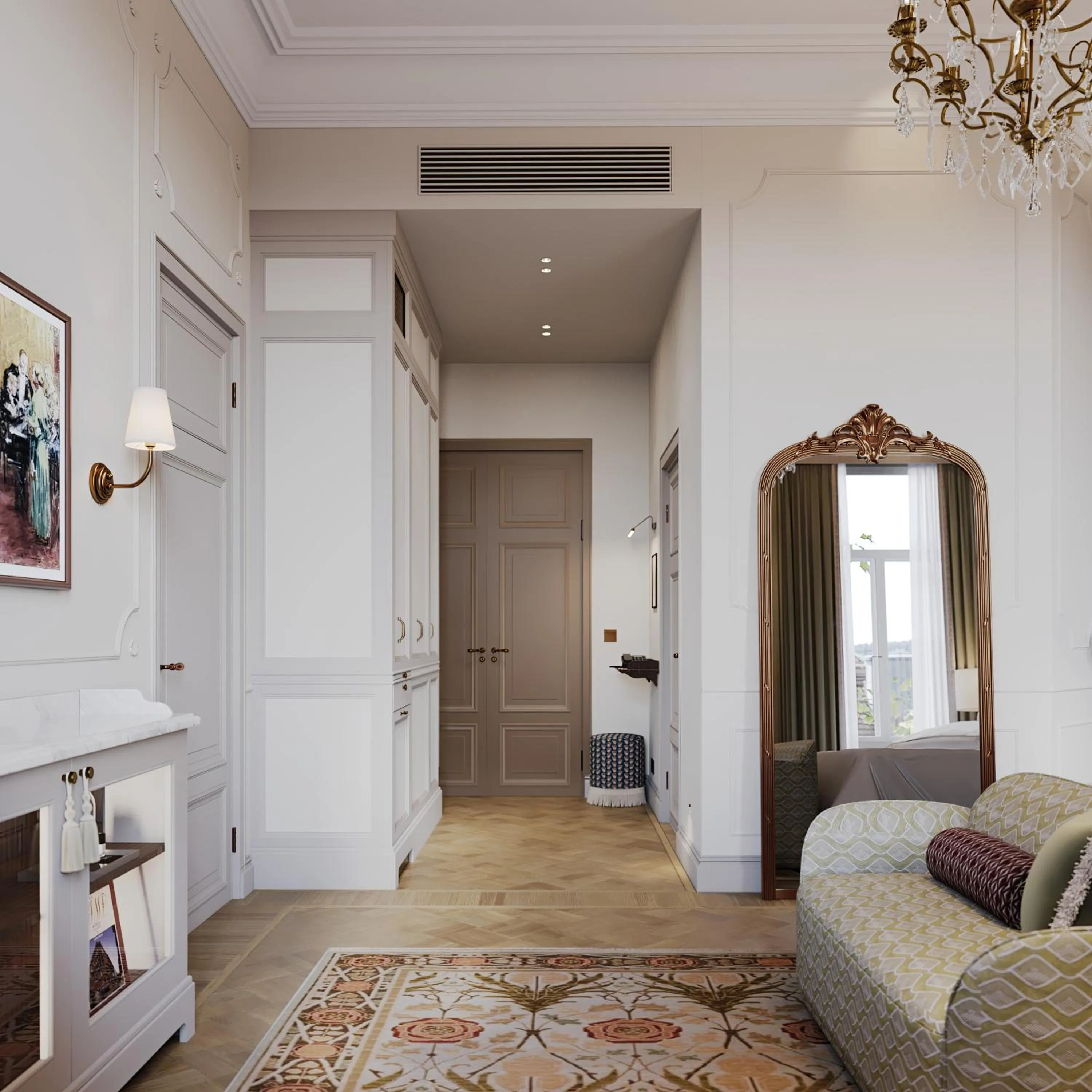 King Room with Garden View in Hotel Kämp