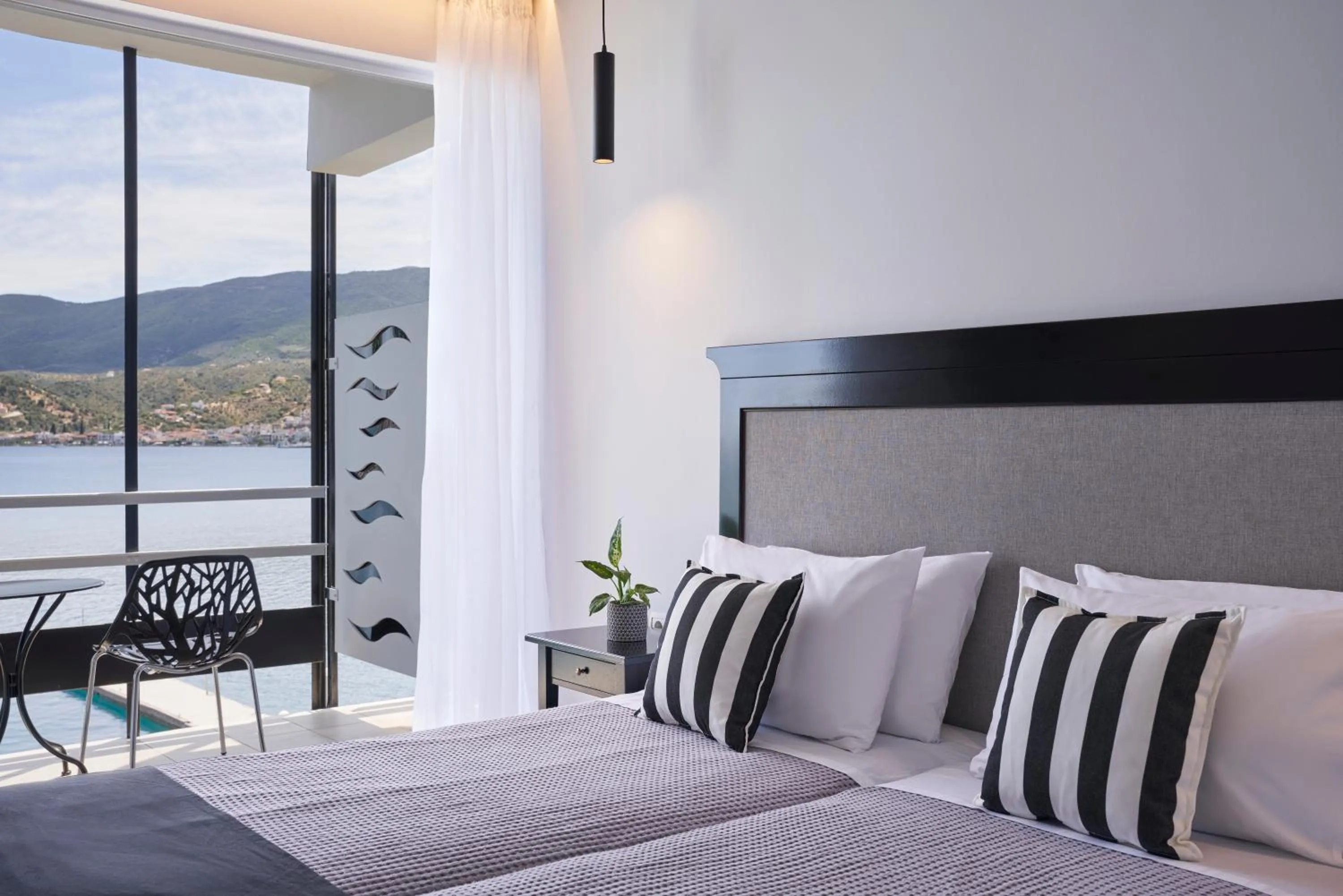 Junior Suite with Sea and Poros Town View in Xenia Poros Image Hotel