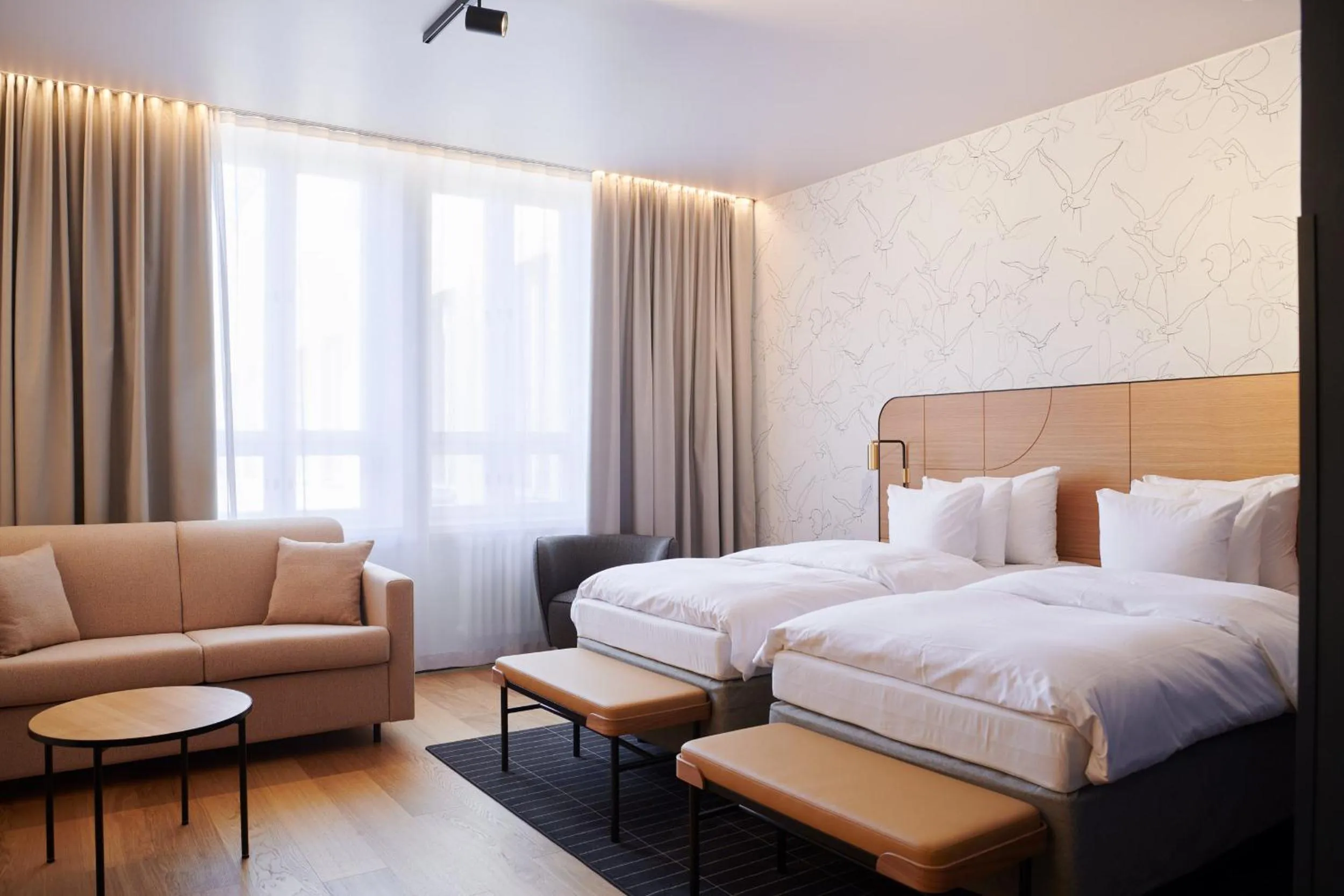 Twin Room in Solo Sokos Hotel Helsinki