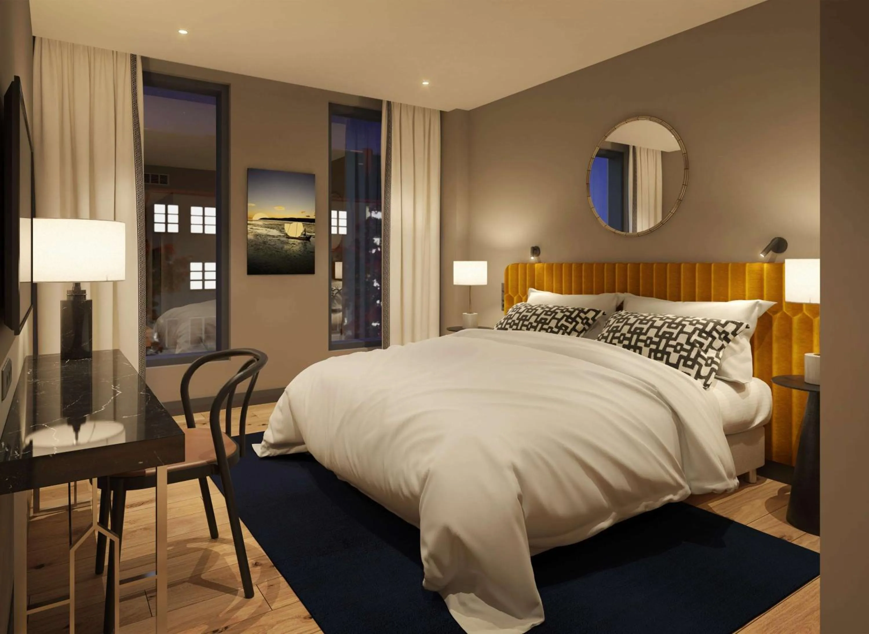 Standard Twin Room in Scandic Hamburger Börs