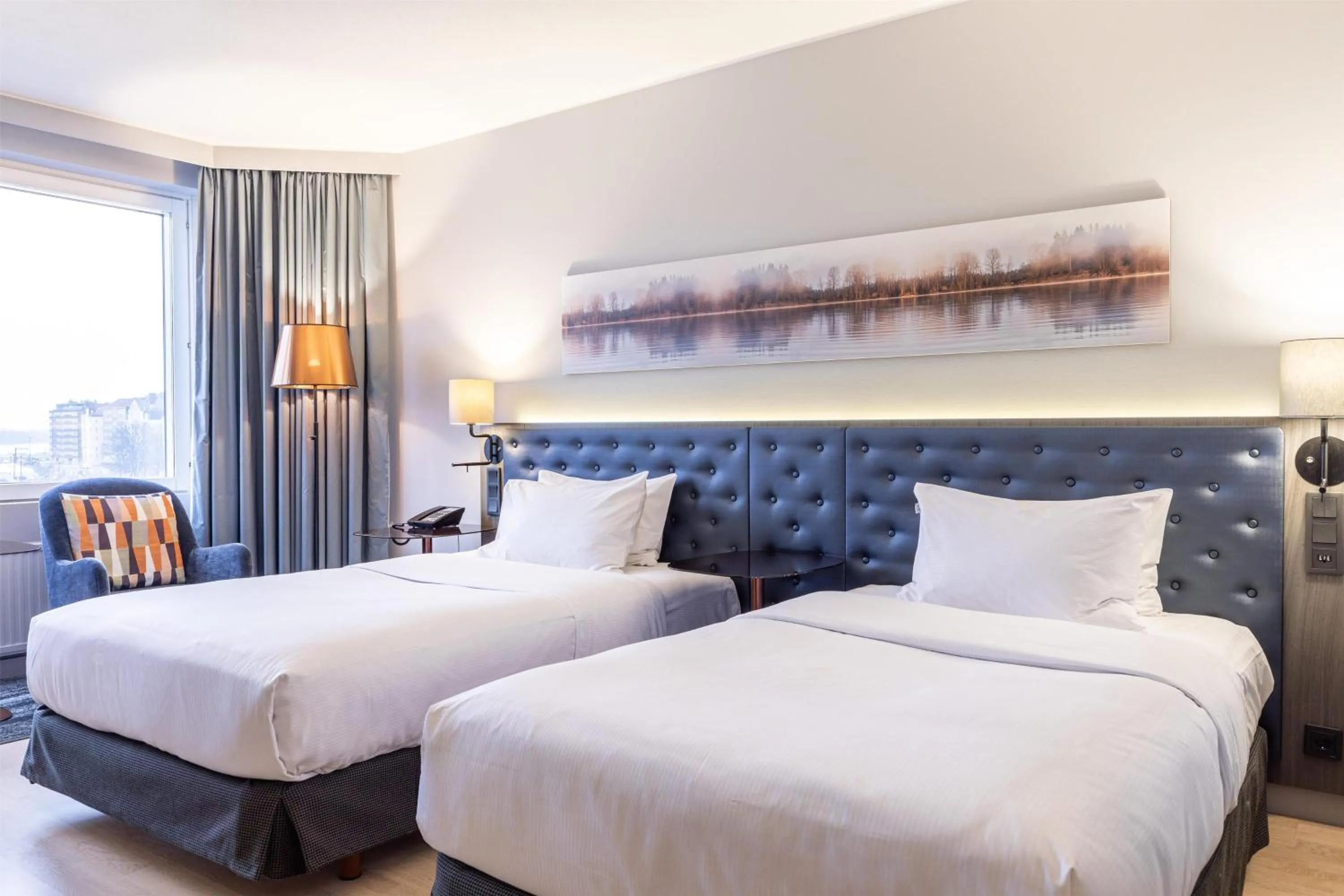 Twin Room with Sea View in Hilton Helsinki Strand