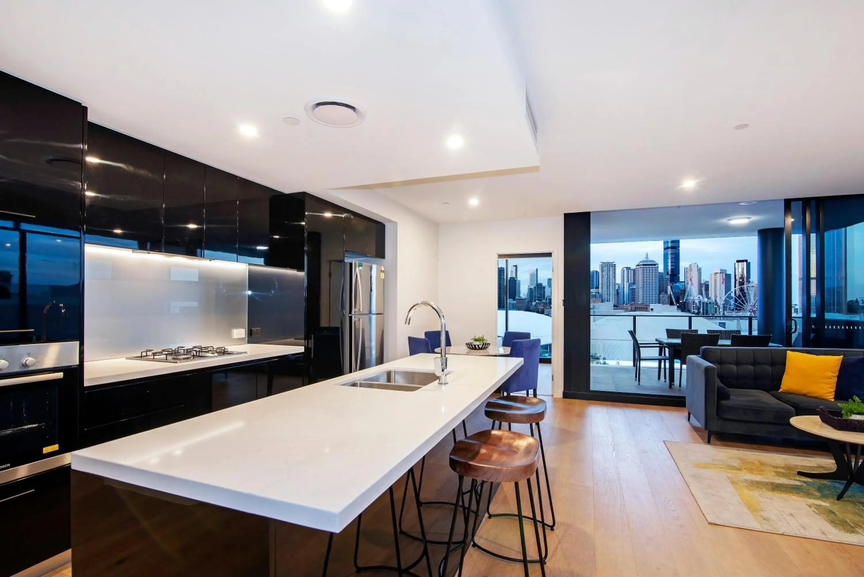 Three Bedroom Two Bathroom City View Apartment in Atlas Apartments by CLLIX