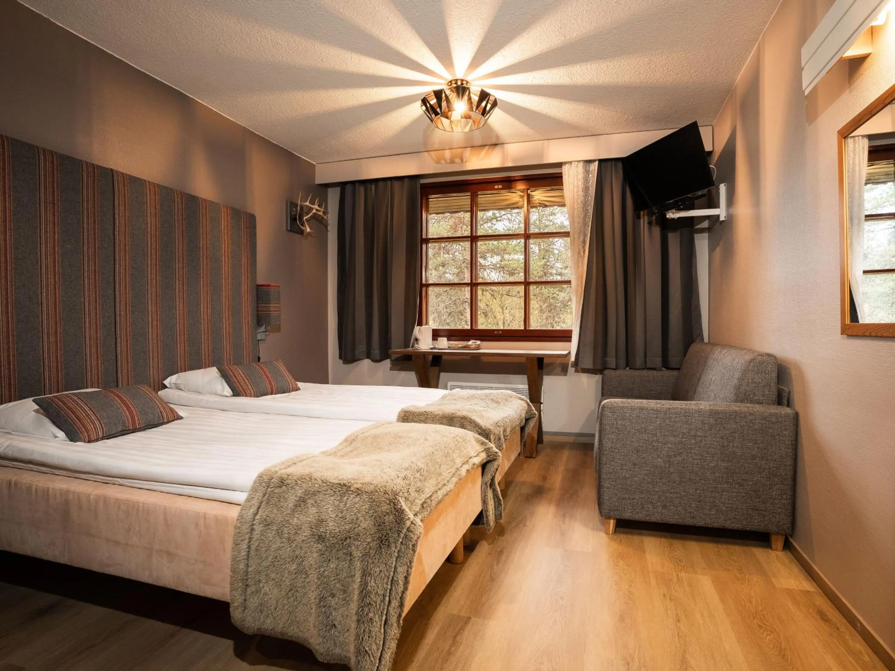 Standard Twin Room in Santa's Hotel Tunturi