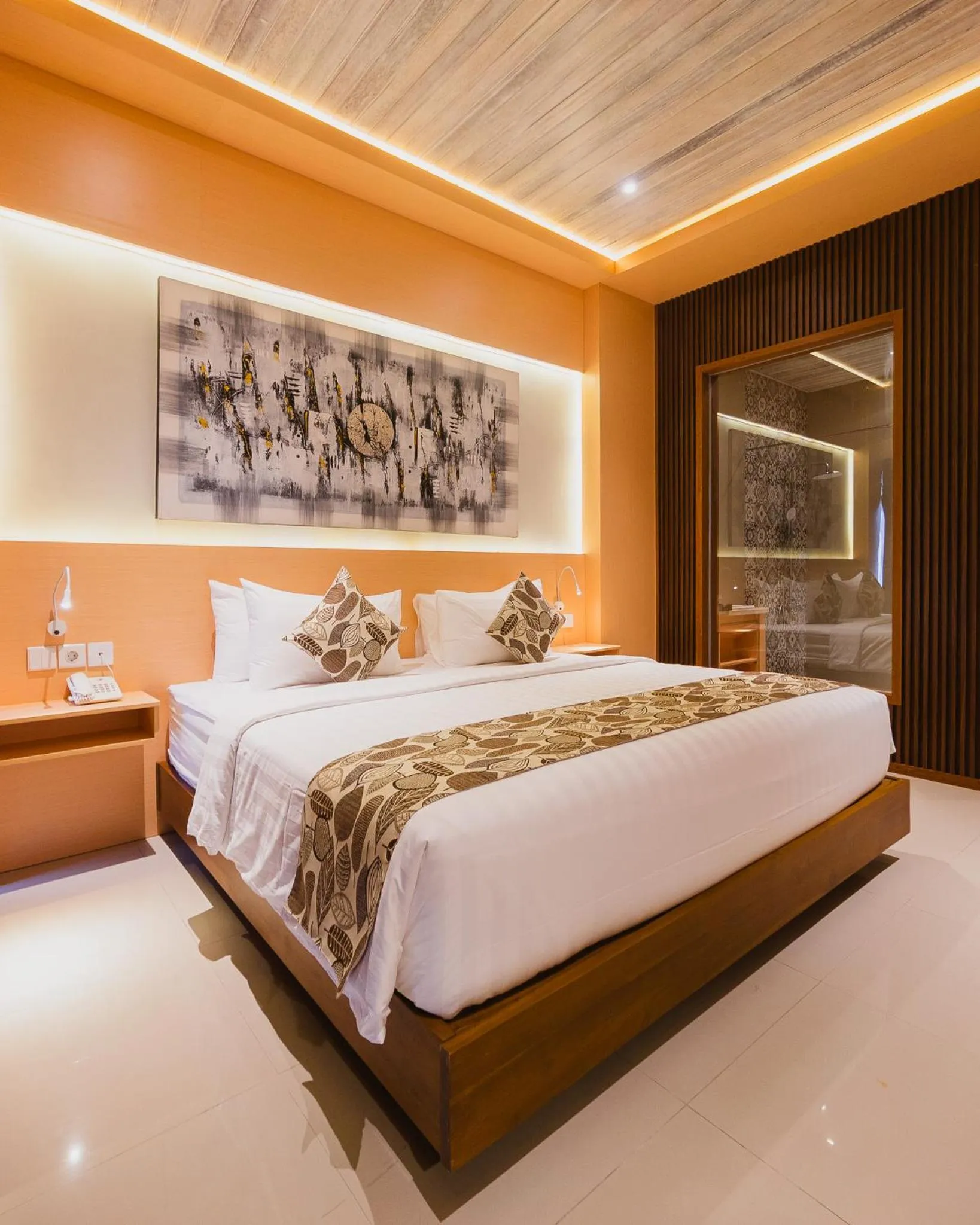 Deluxe Double or Twin Room with Ocean View in The Angkal Resort