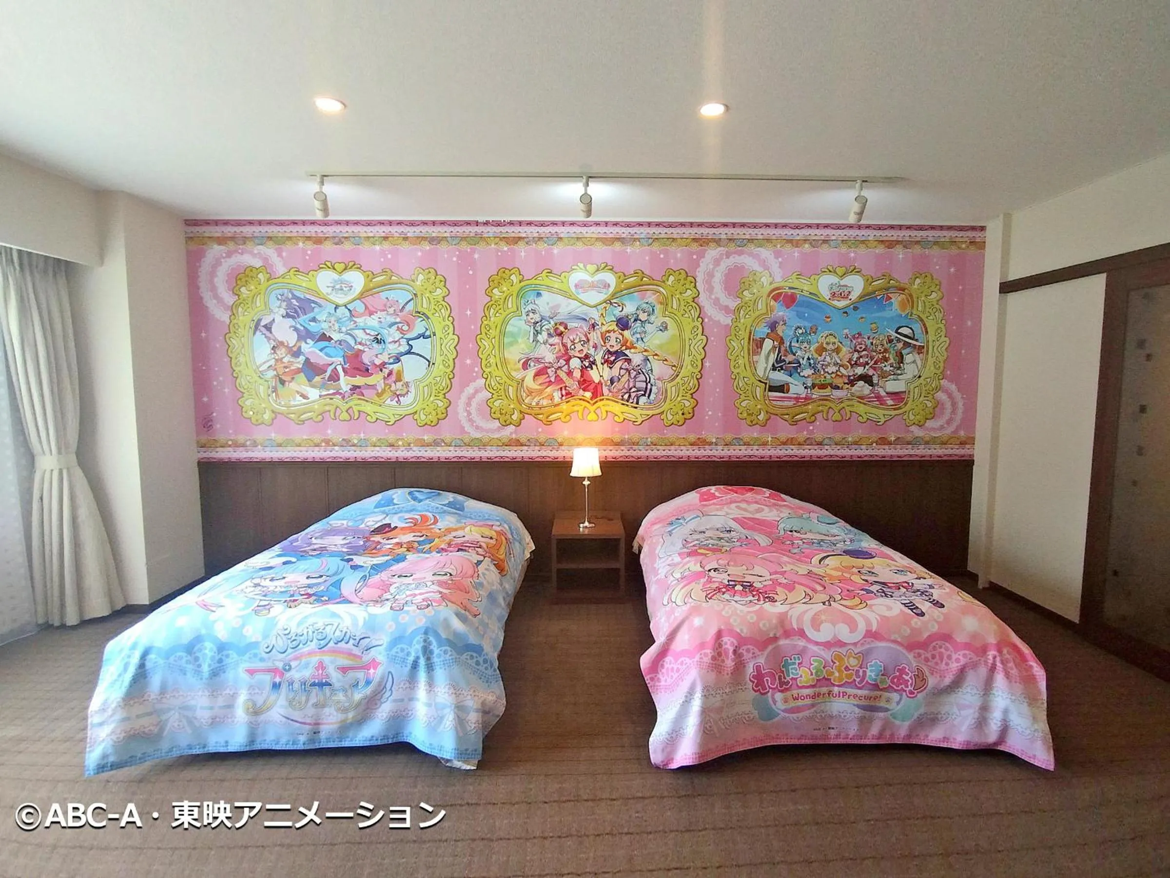 ”Pretty Cure” Character Room in Yuzawa Toei Hotel