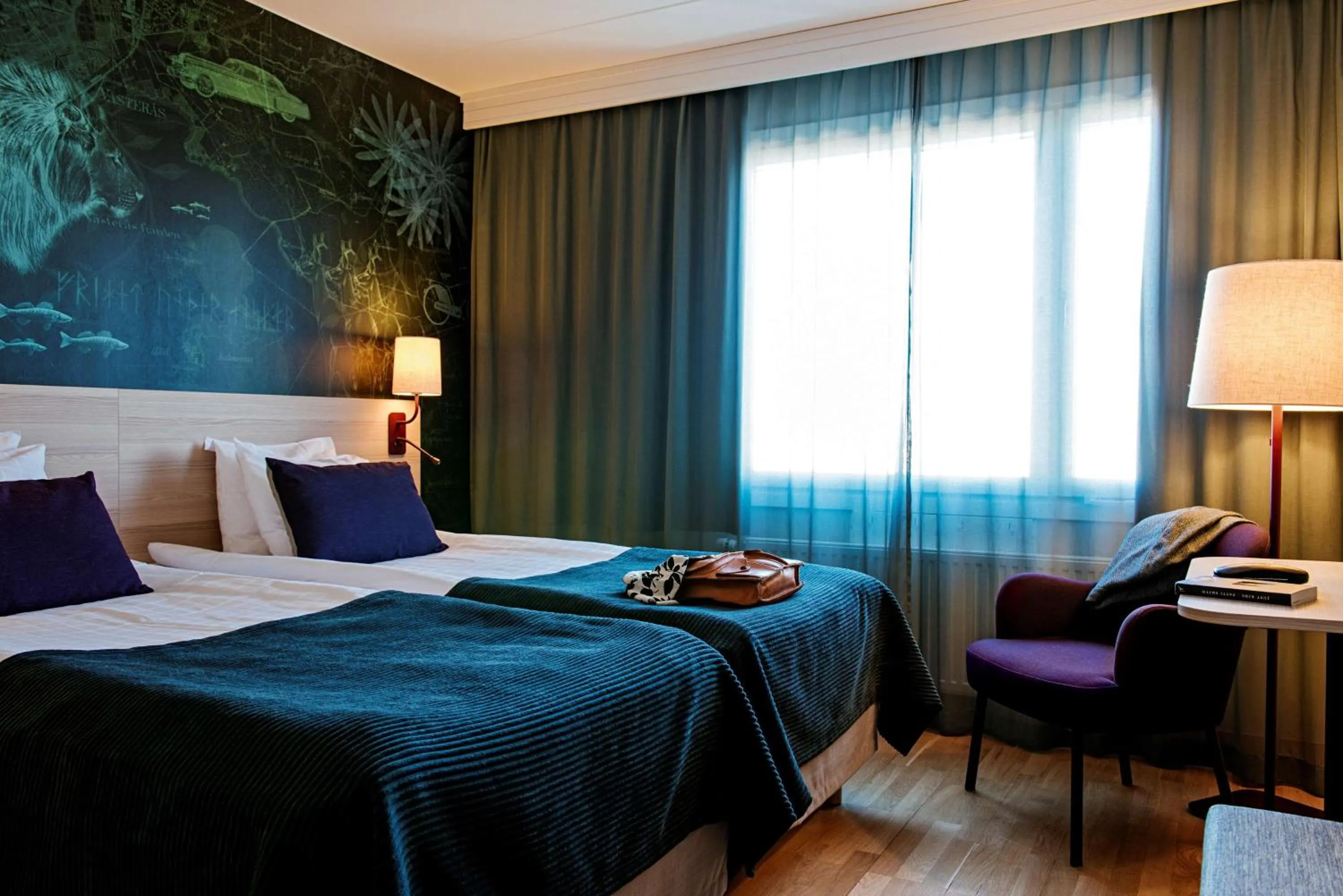 Standard Twin Room in Scandic Västerås