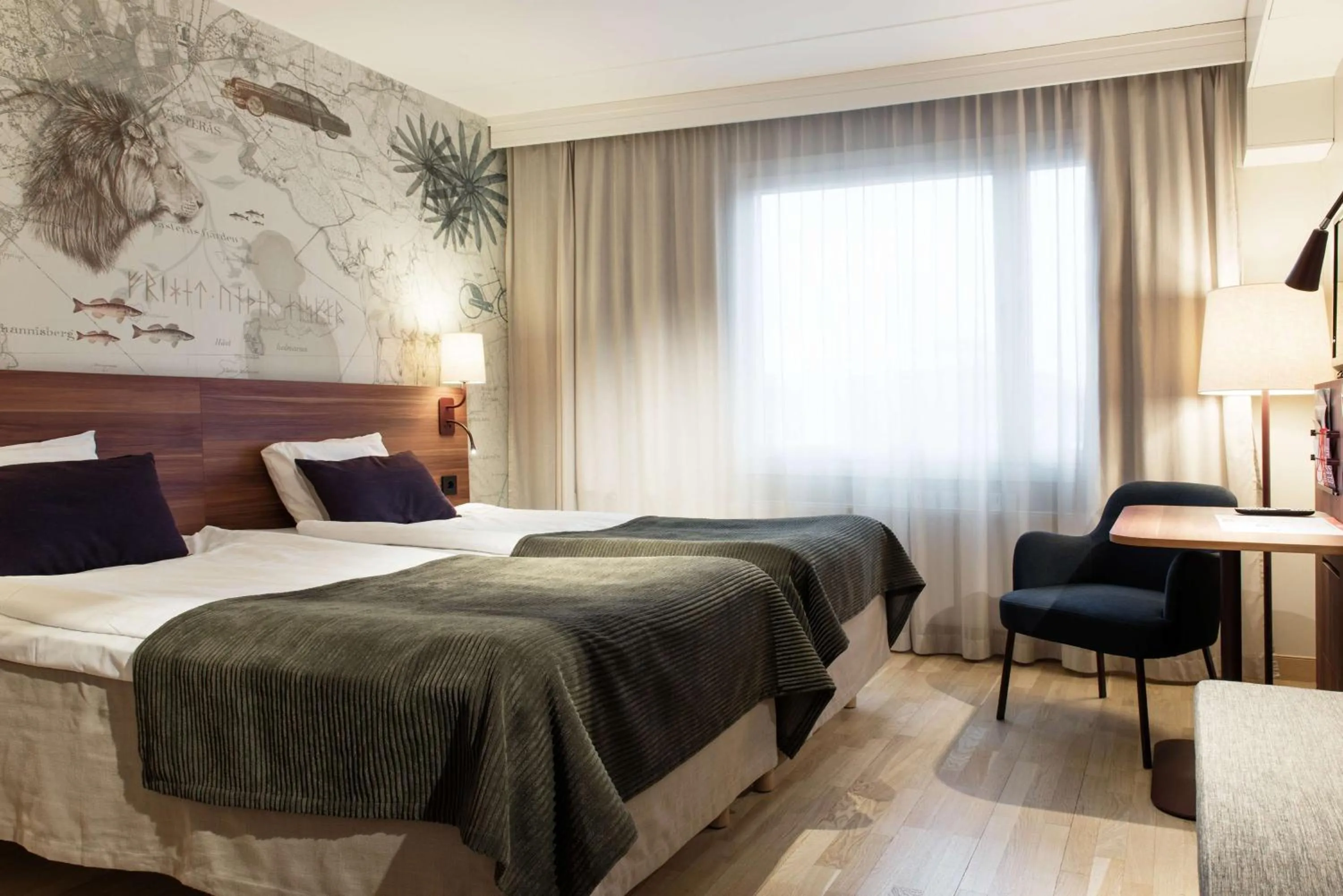 Superior Twin Room in Scandic Västerås