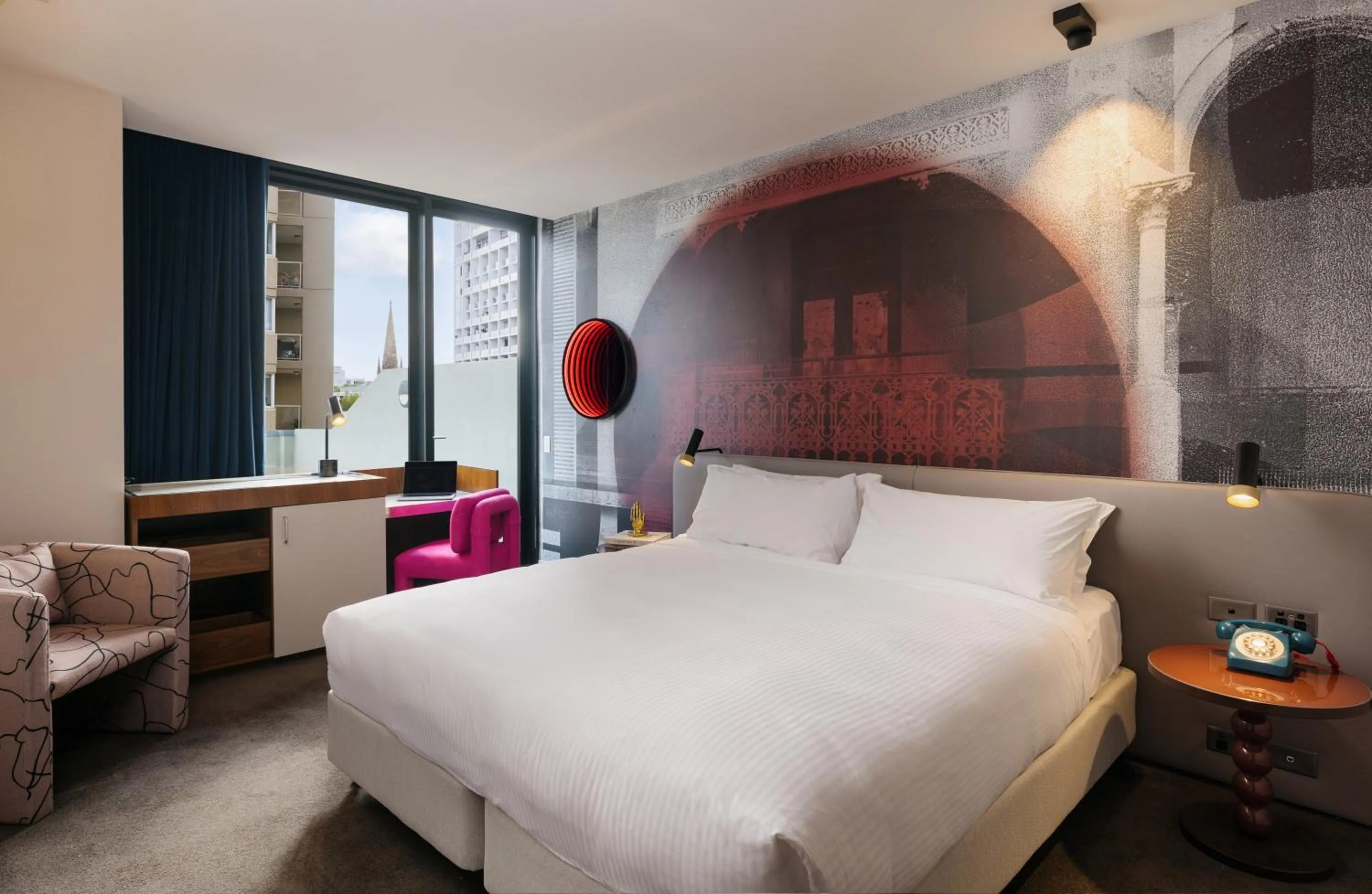 Standard King Room with Terrace Access in Hotel Indigo Sydney Potts Point by IHG
