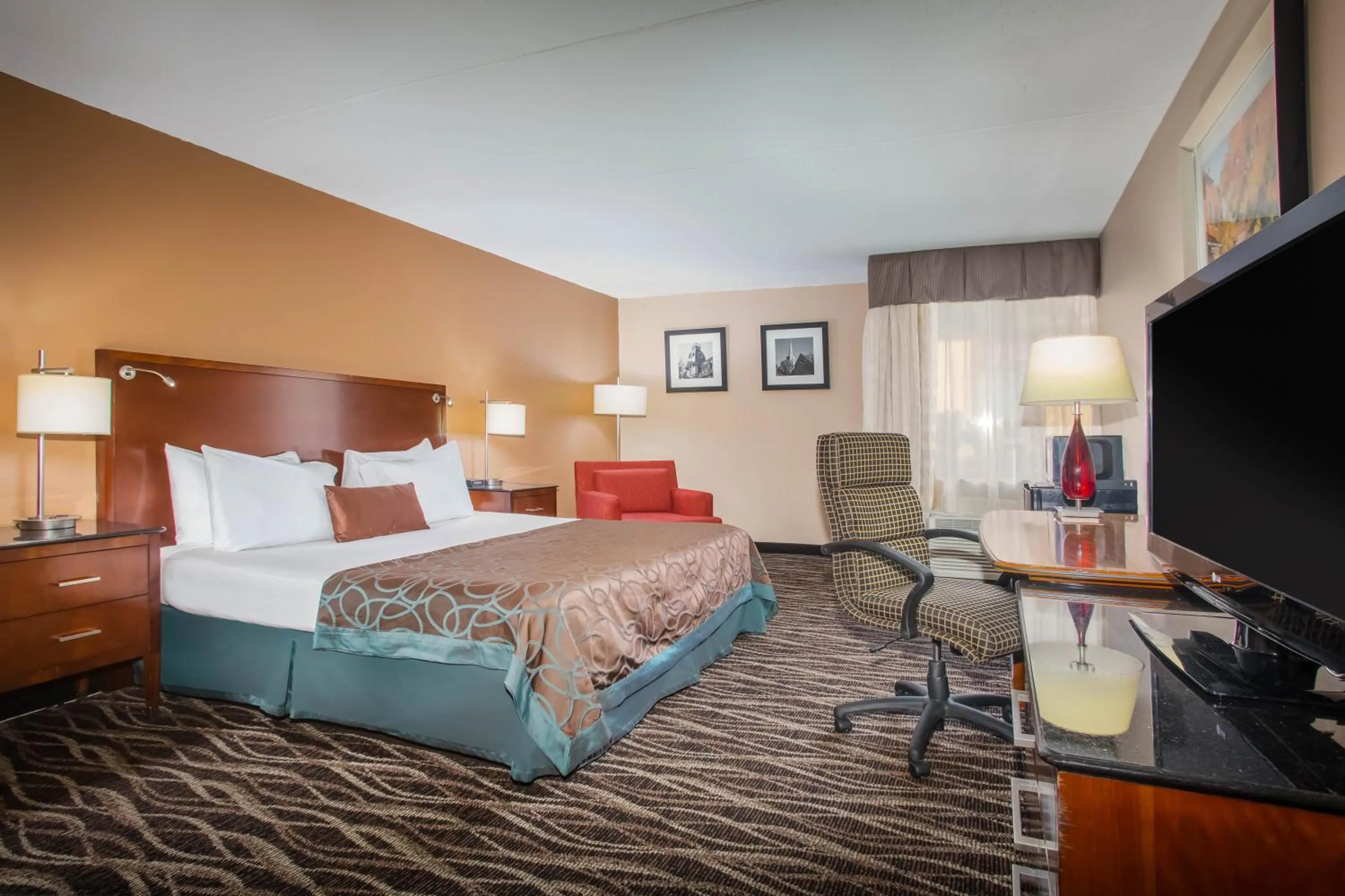King Room - Disability Access - Non-Smoking in Ramada by Wyndham Statesville