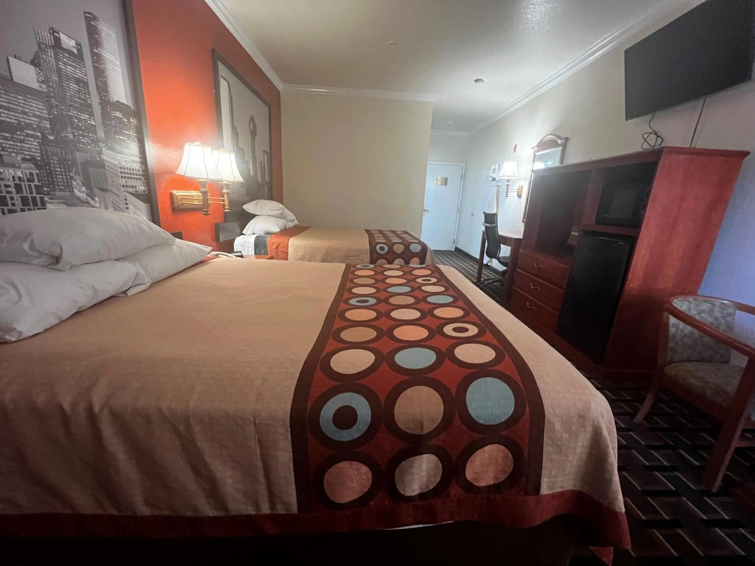Queen Room with Two Queen Beds - Non-Smoking in Super 8 by Wyndham Brookshire TX