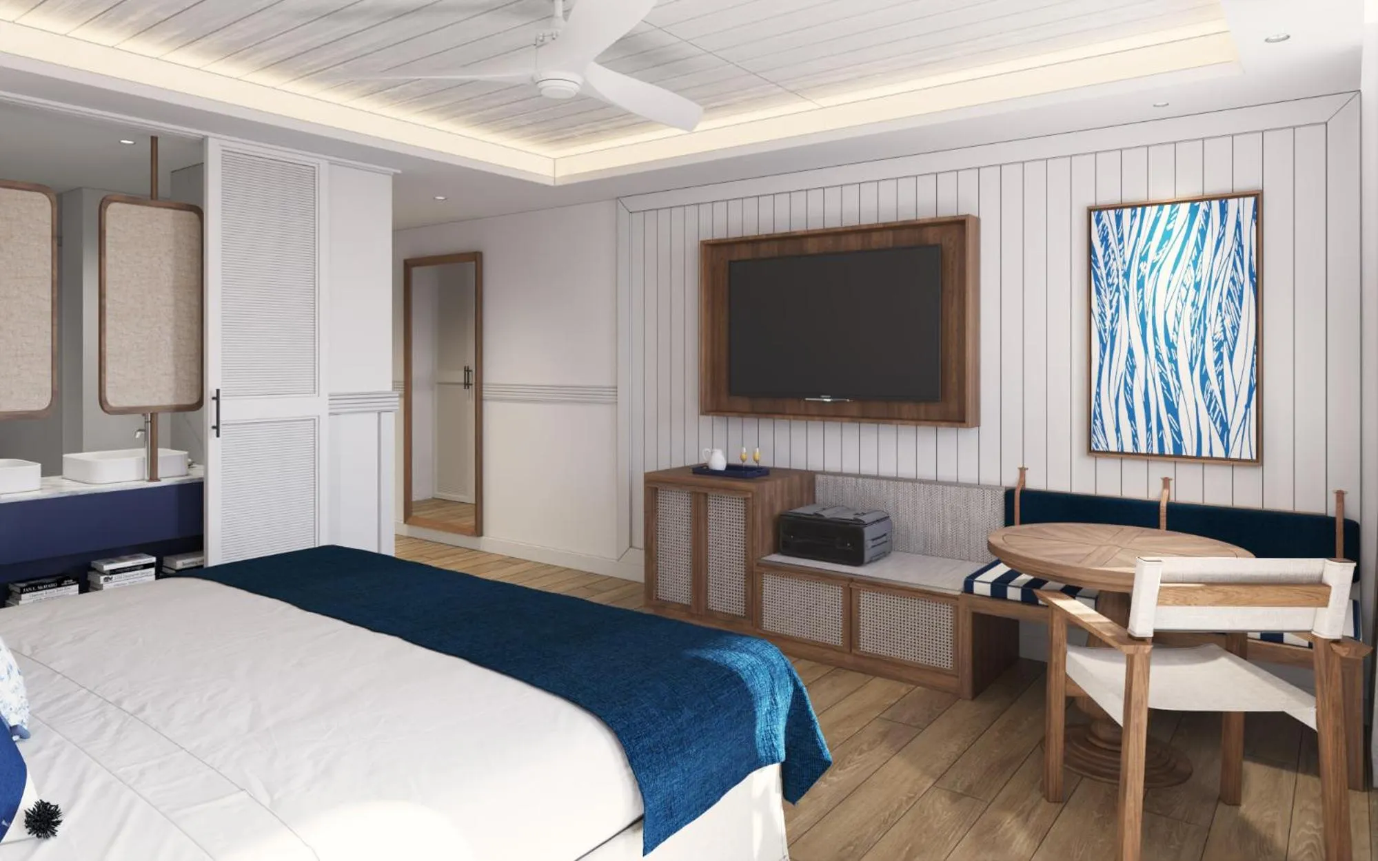 Deluxe King Room with Partial Ocean View - single occupancy in Secrets Saint Lucia Resort & Spa - All Inclusive