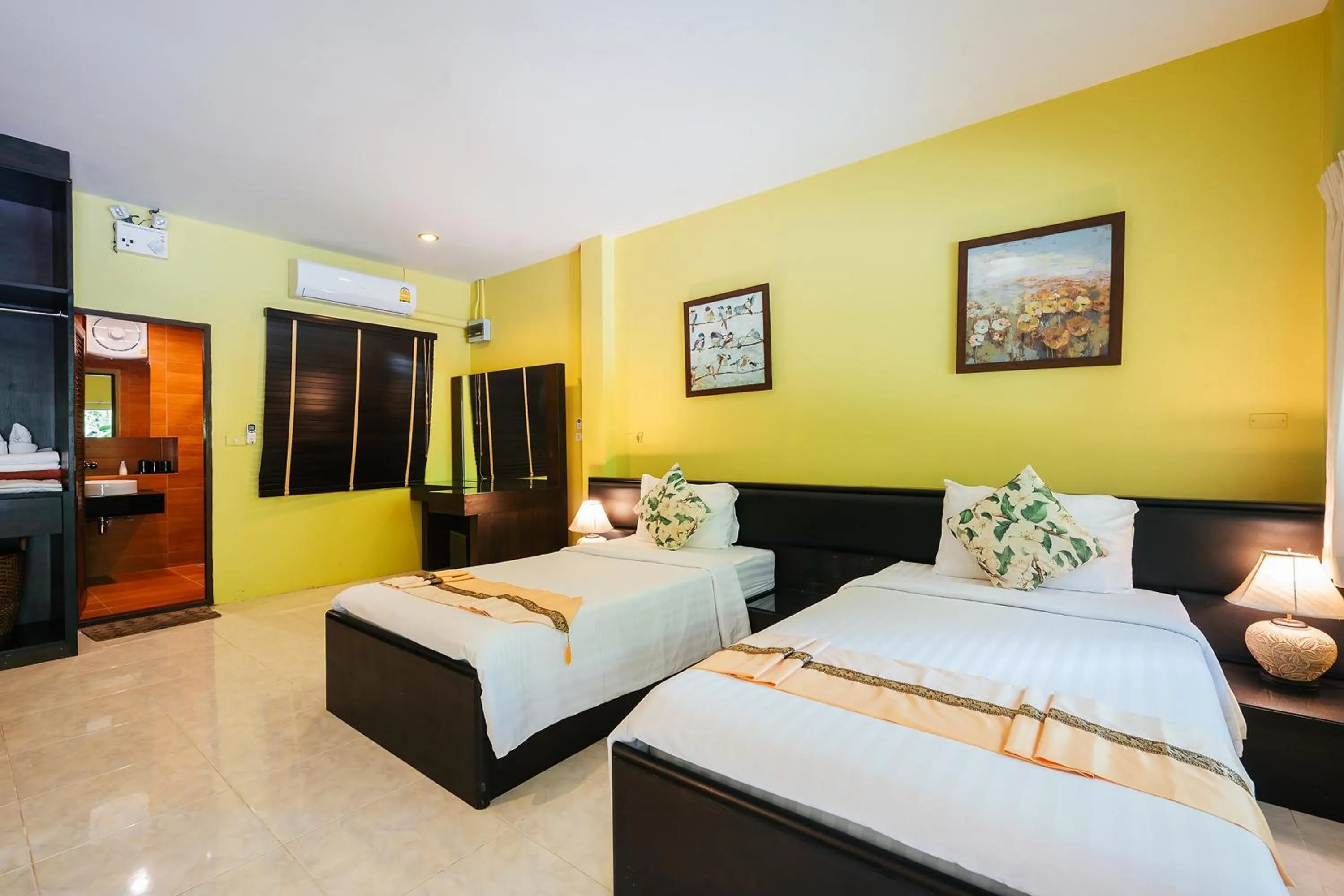 Deluxe Twin Room in Thai Modern Resort & Spa "Newly Renovated"