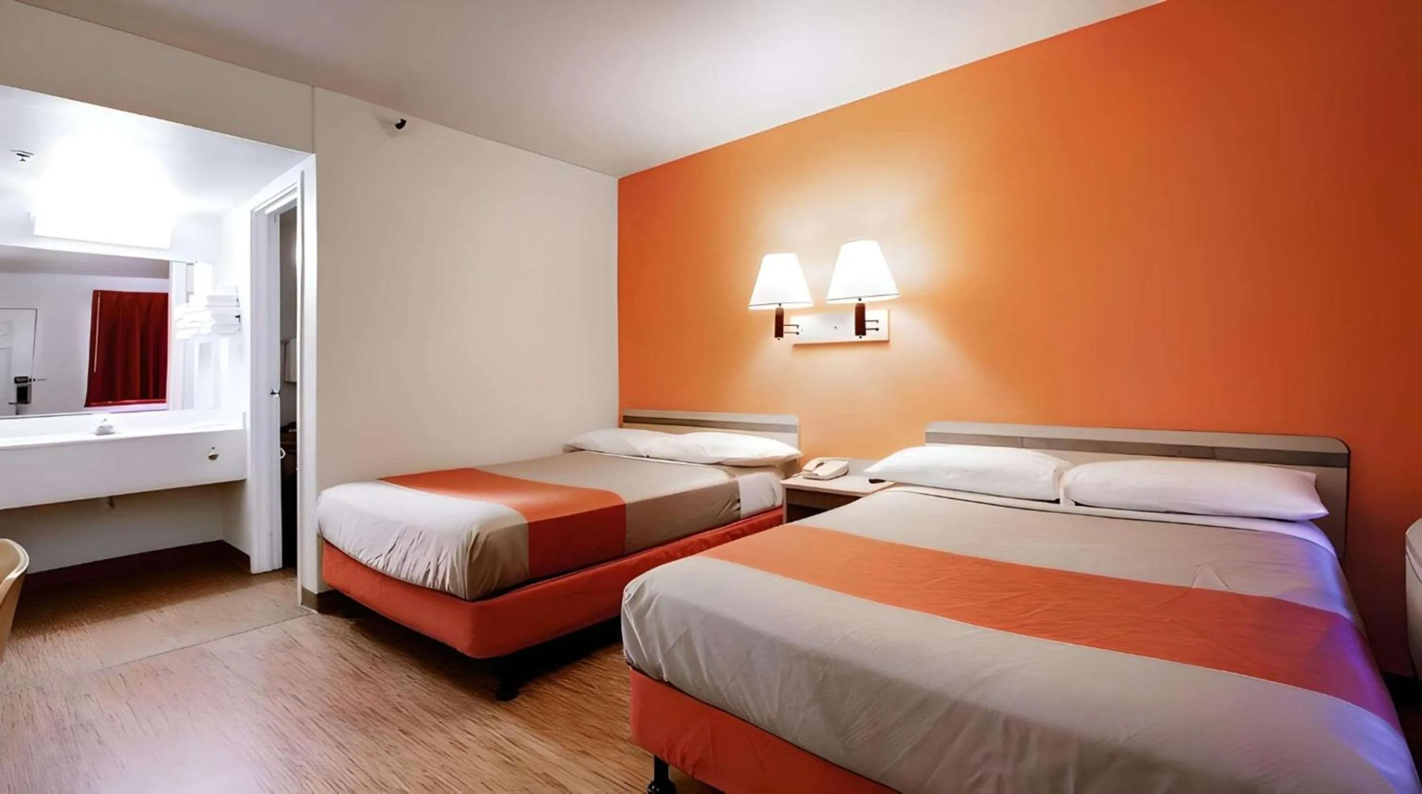 Quadruple Room with Two Queen Beds - Non Smoking in Motel 6-Woods Cross, UT - Salt Lake City - North