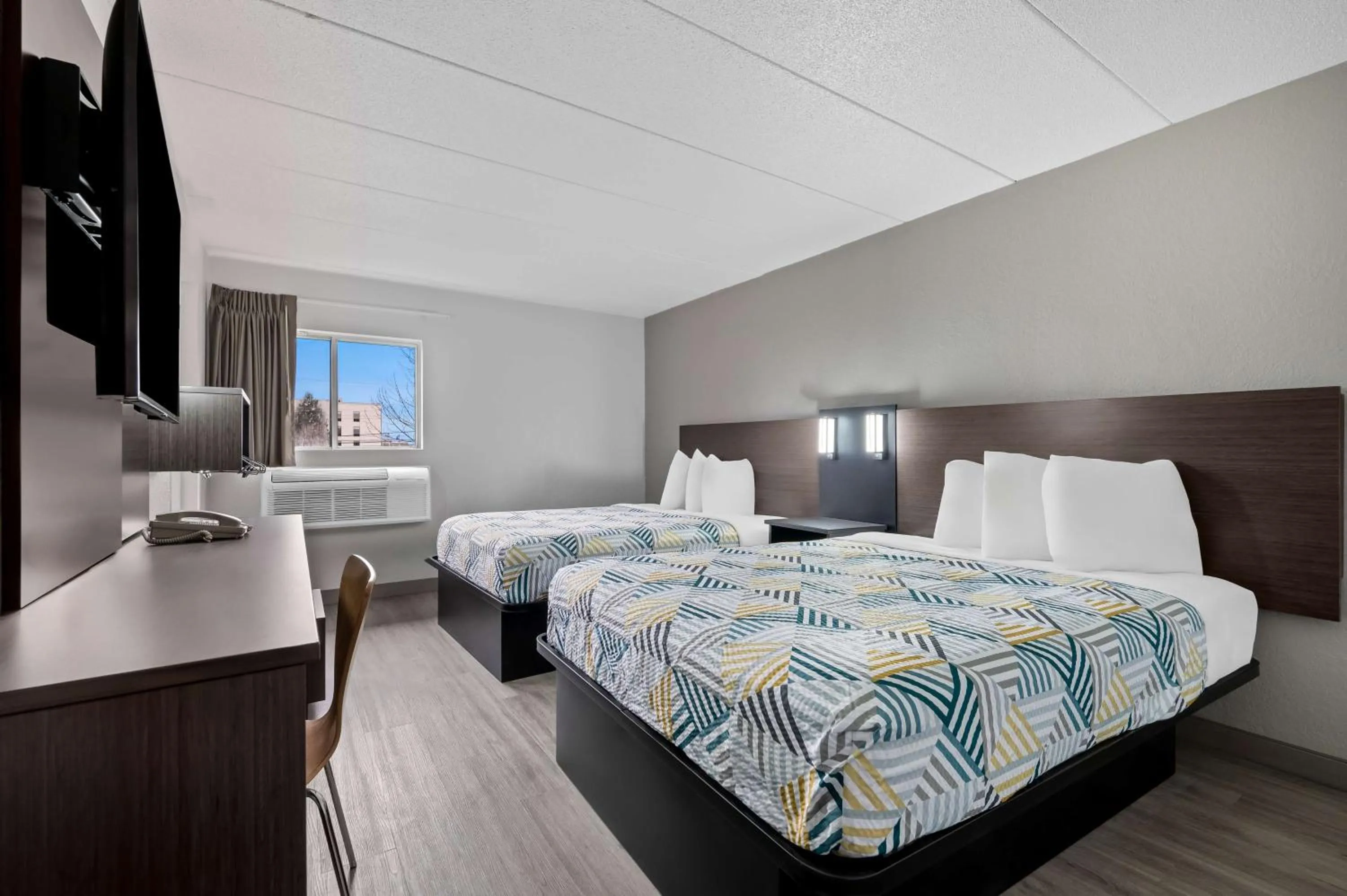 Queen Room with Two Queen Beds in Motel 6-Portland, ME