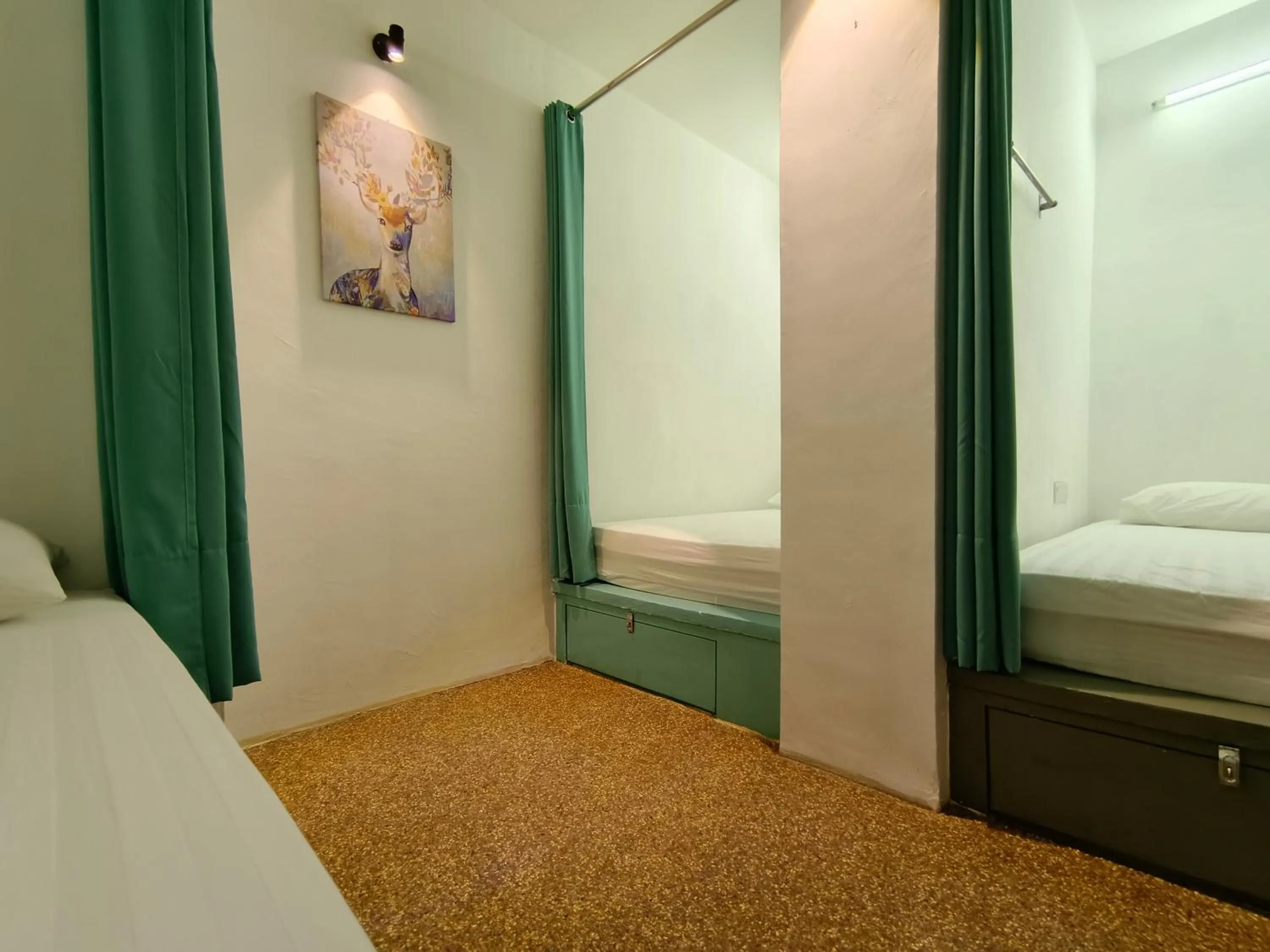 Quadruple Room in Beds In Garden Hostel