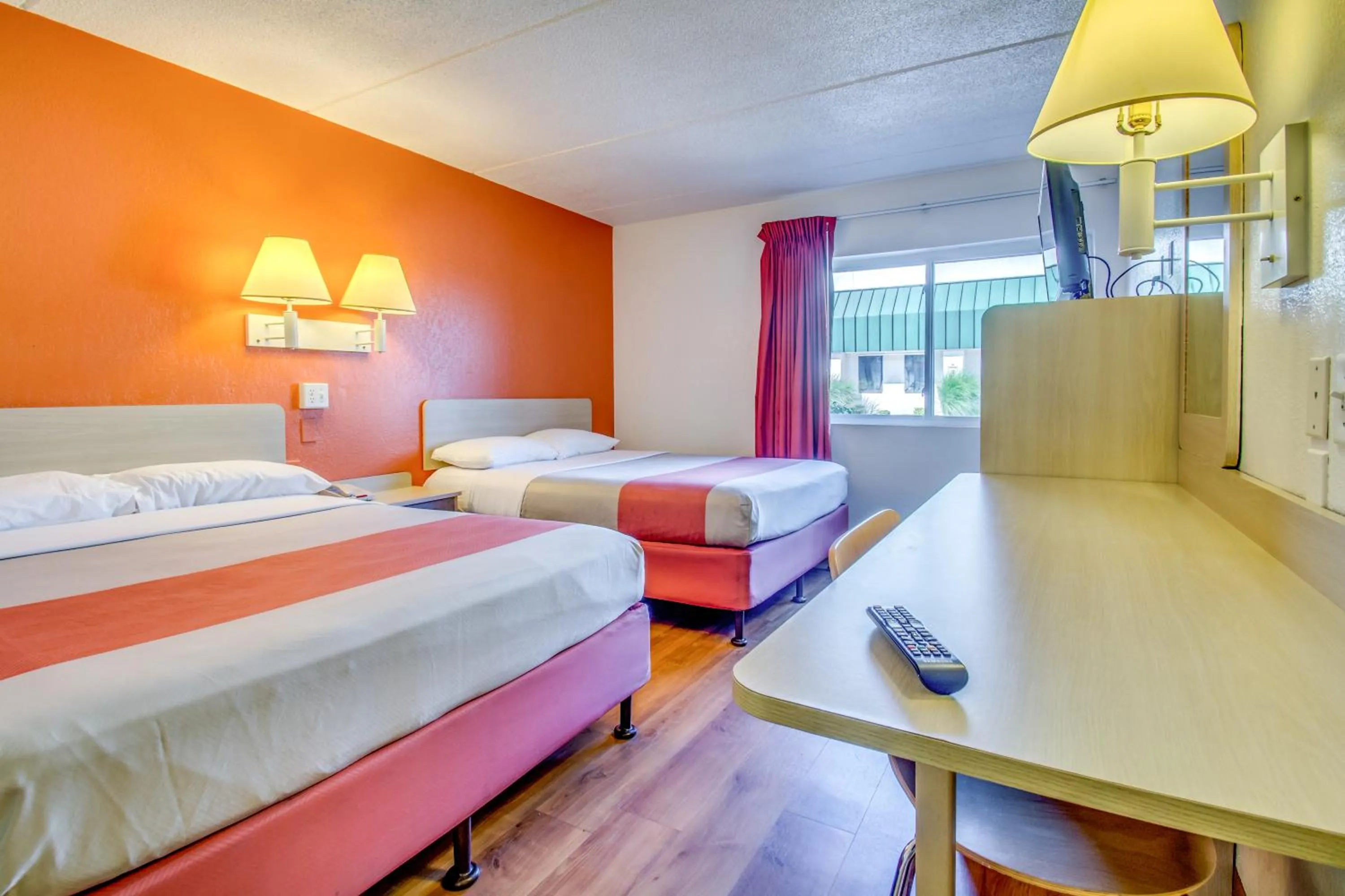 Queen Room with Two Queen Beds - Disability Access - Non-Smoking in Motel 6-Amherst, NY - Buffalo