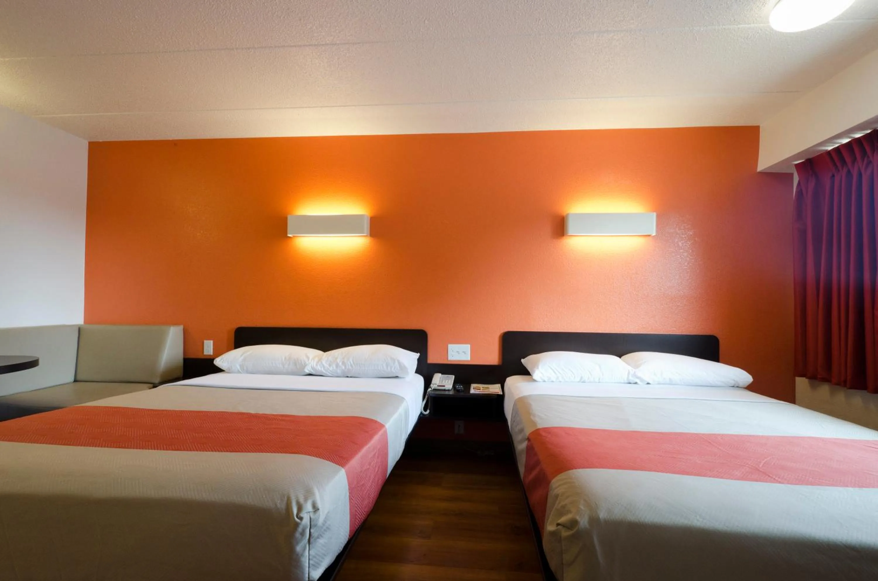 Queen Room with Two Queen Beds - Disability Access - Roll In Shower in Motel 6-Gaithersburg, DC - Washington