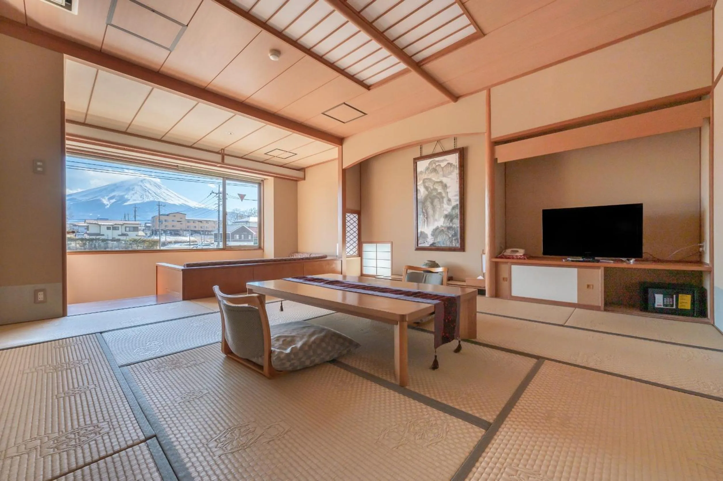 Japanese-Style Superior Room with Mt.Fuji View - Annex - Low Floor in Oike Hotel