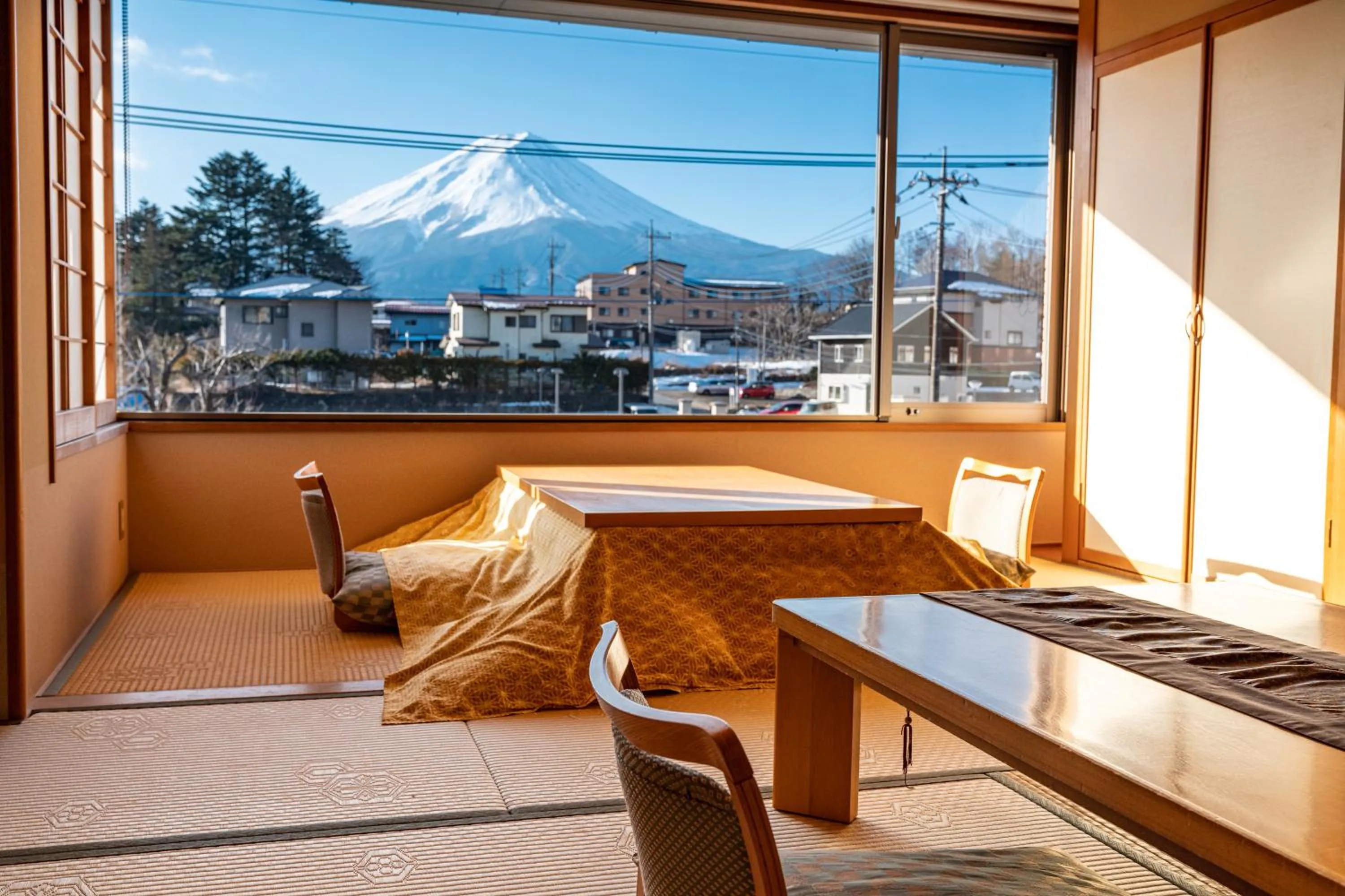 Room with Tatami Area and Mt.Fuji View - Annex - Low Floor in Oike Hotel