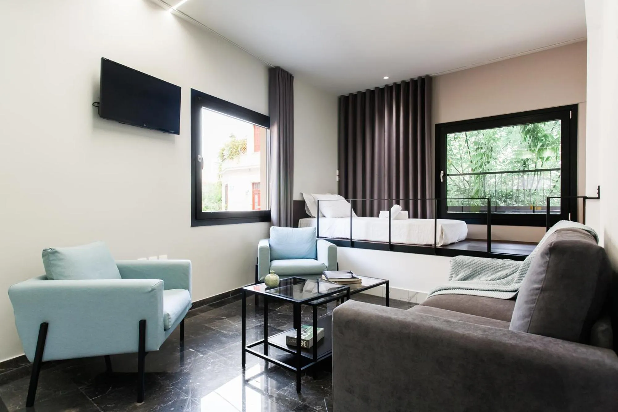 Two-Bedroom Apartment in Greece U Around Athens Thissio Suites