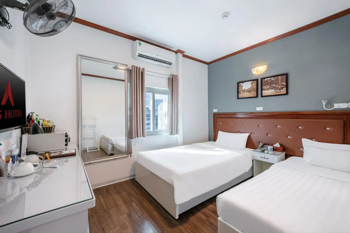 Deluxe Twin Room in A25 Hotel - 185-187 Lò Đúc