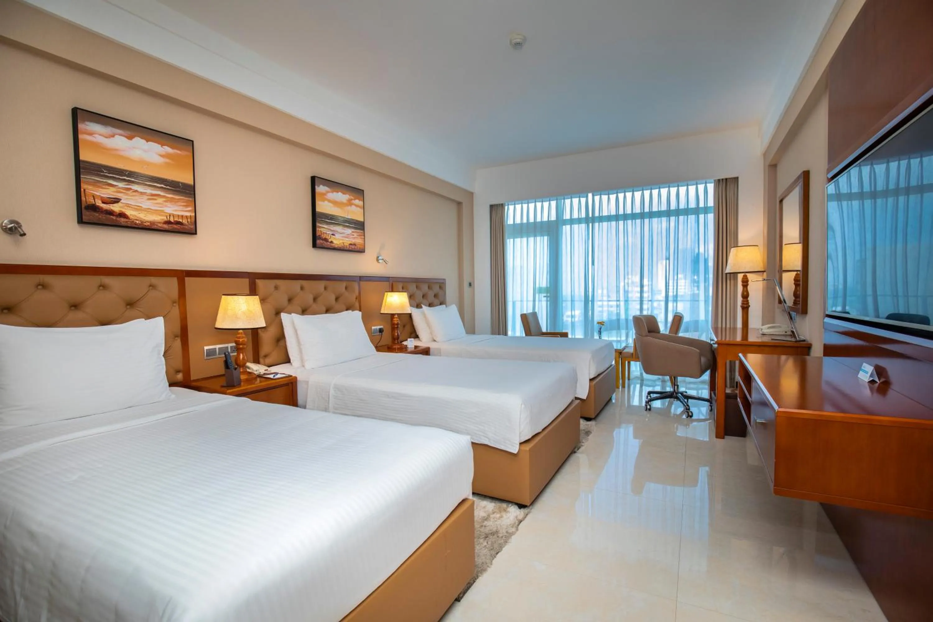 Superior Triple Room with Complimentary City Tour & Access to Beach Lounge in Marino Beach Colombo