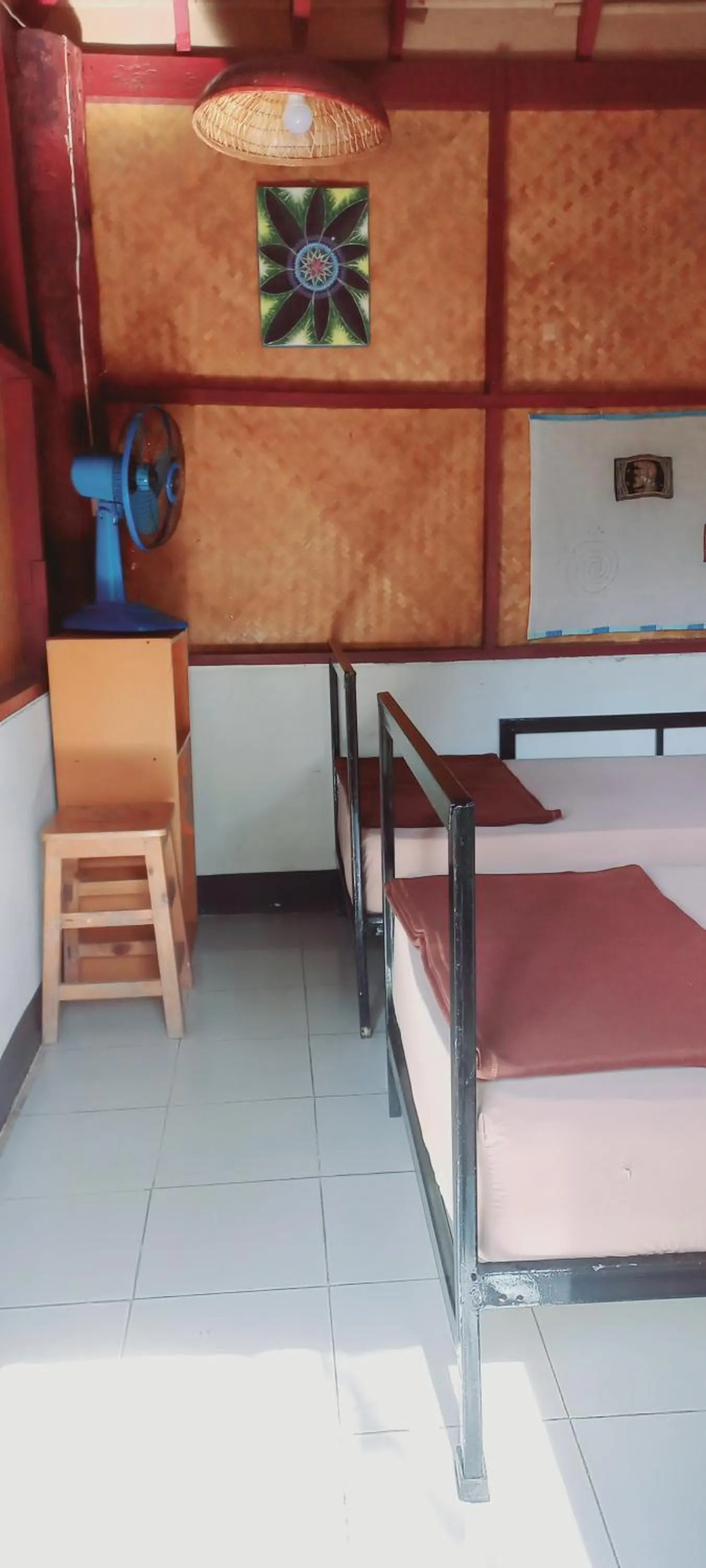 Twin Room with Shared Bathroom in Rainbow House Pai