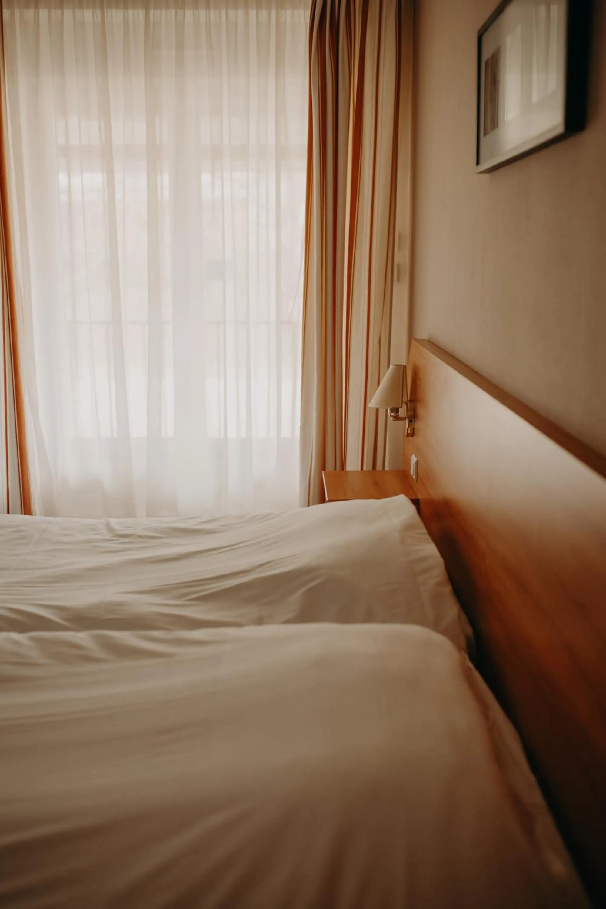 Standard Twin Pavilion Park View Room - single occupancy in Logis - Hotel Restaurant du Parc