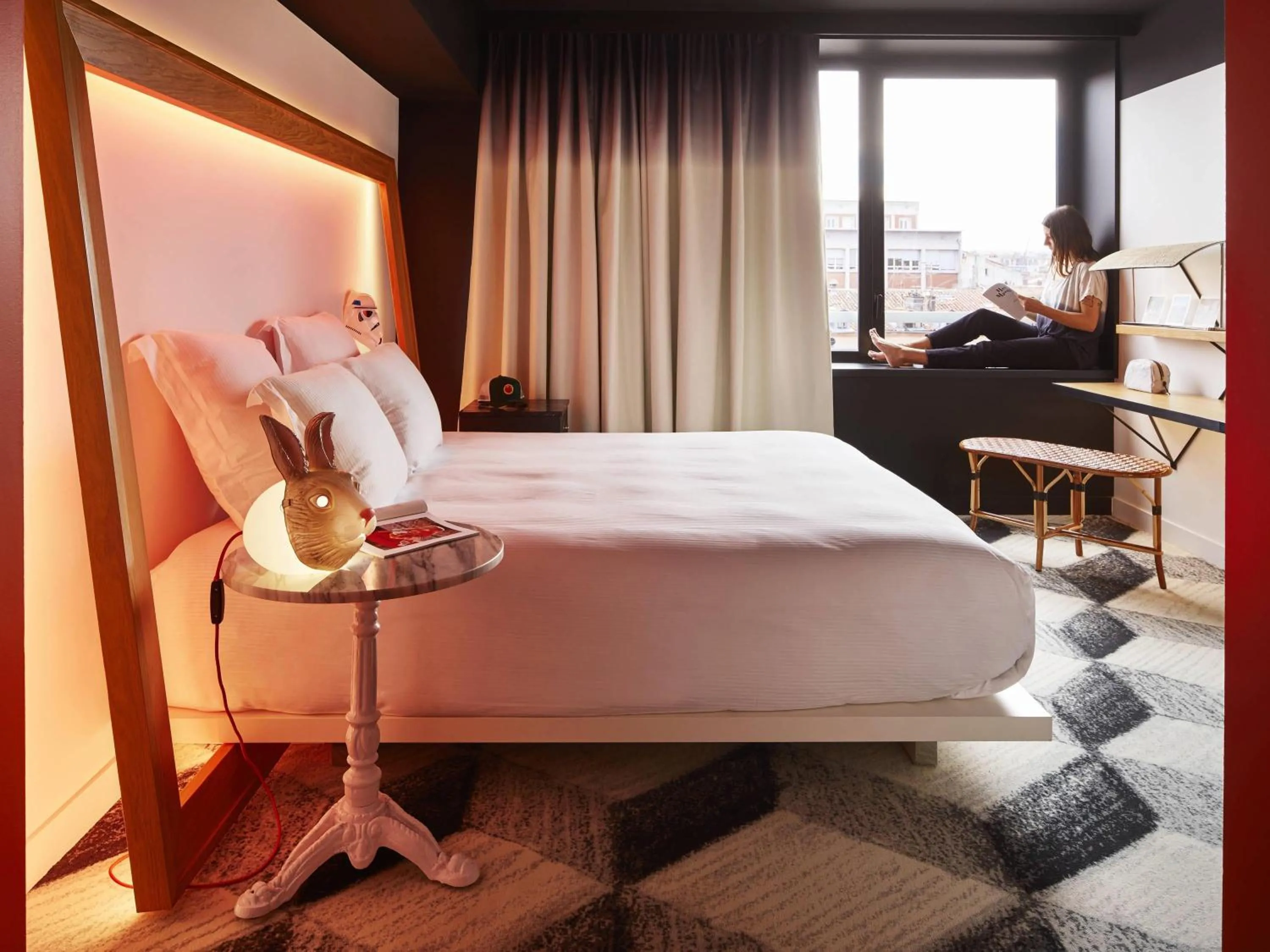 Large Mama Double Room in Mama Shelter Toulouse