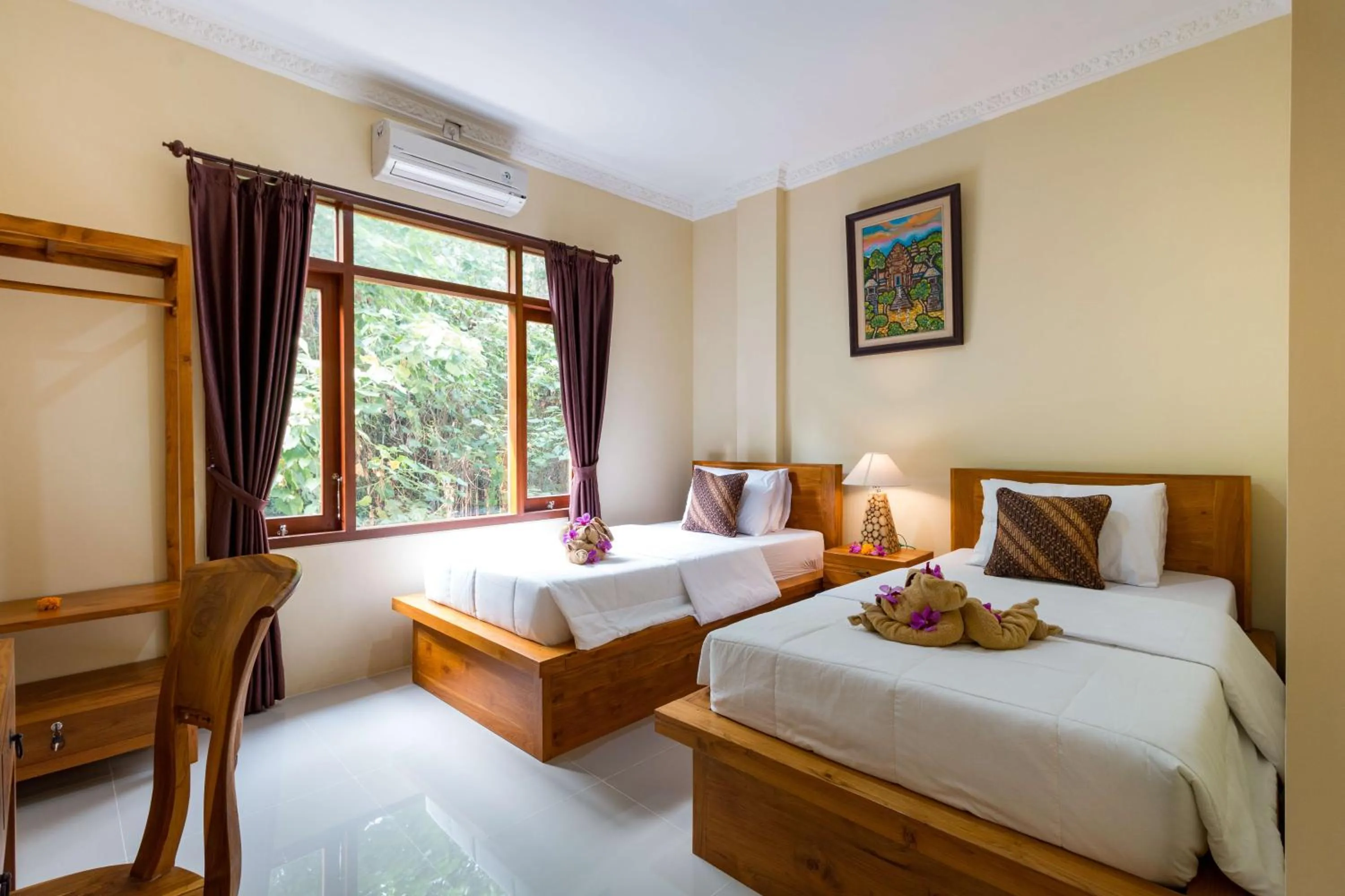 Deluxe Twin Room in Alam Pangkung Ubud
