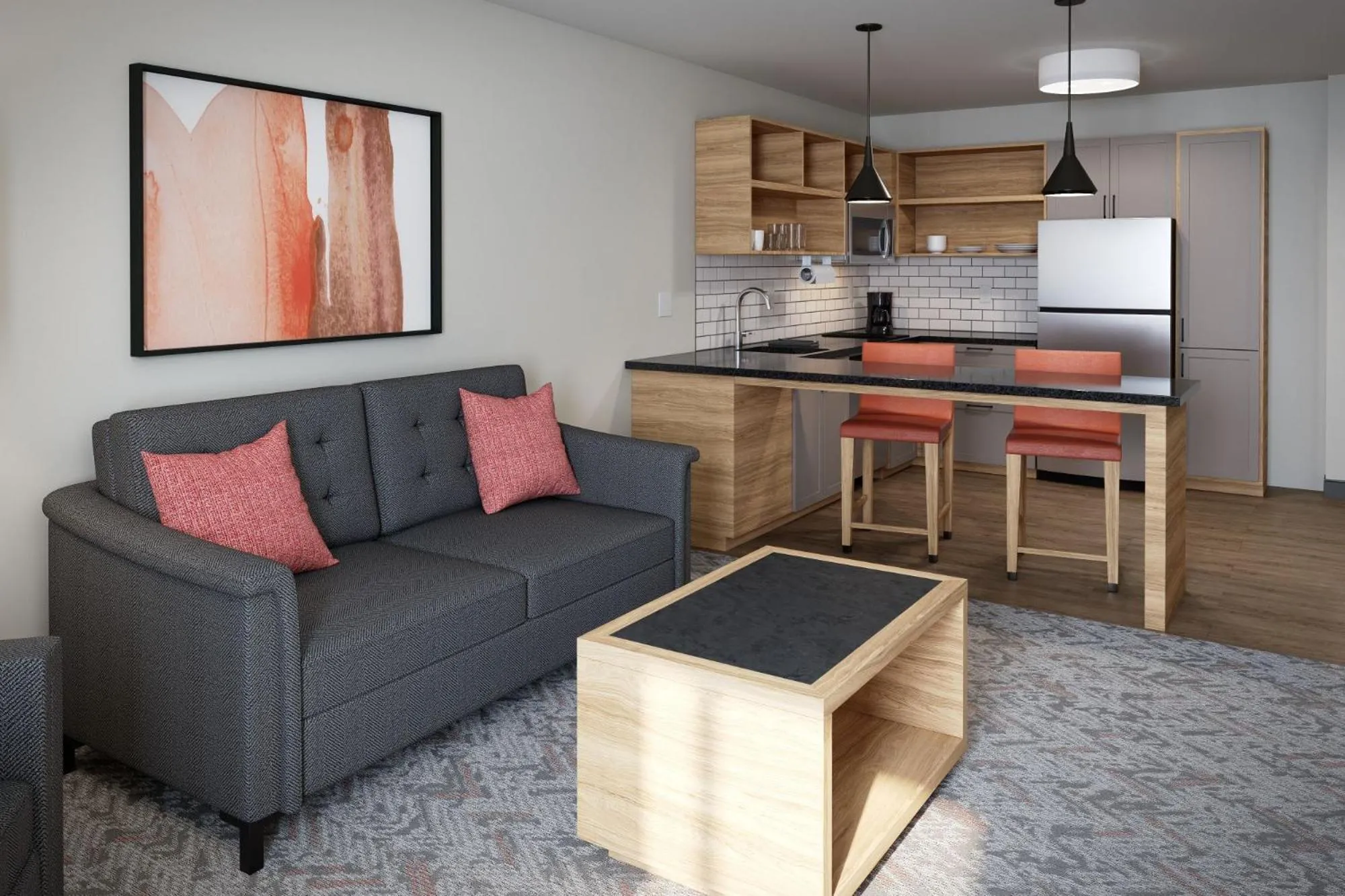 One-Bedroom Suite with King Bed - Non-Smoking in Candlewood Suites Sheridan by IHG