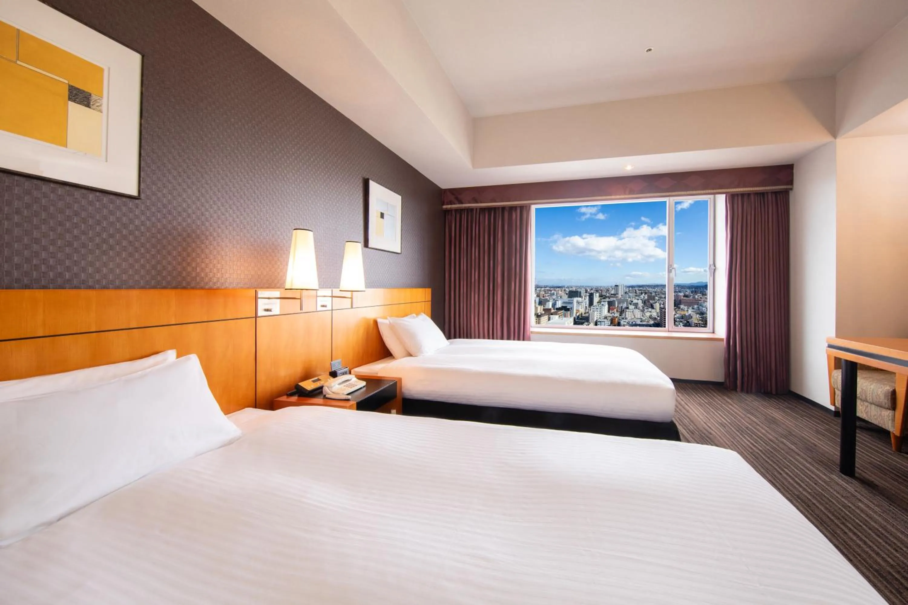Superior Twin Room - single occupancy - Smoking in Hotel Nikko Oita Oasis Tower
