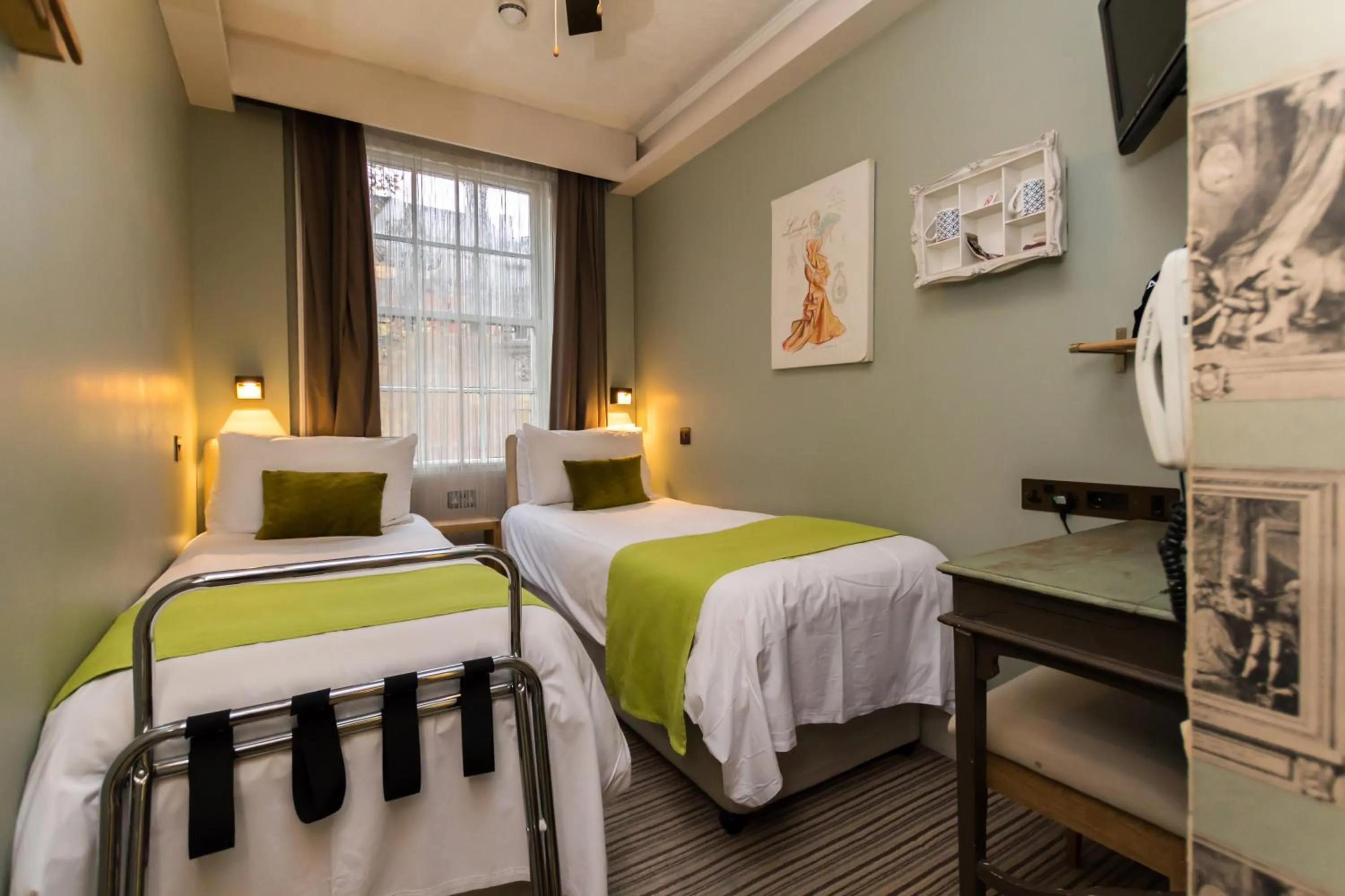 Twin Room in Arosfa Hotel London by Compass Hospitality